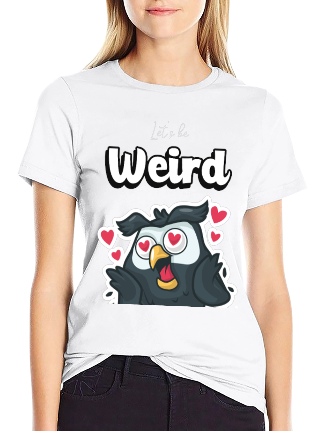 Lets be Weird Owl T-Shirt