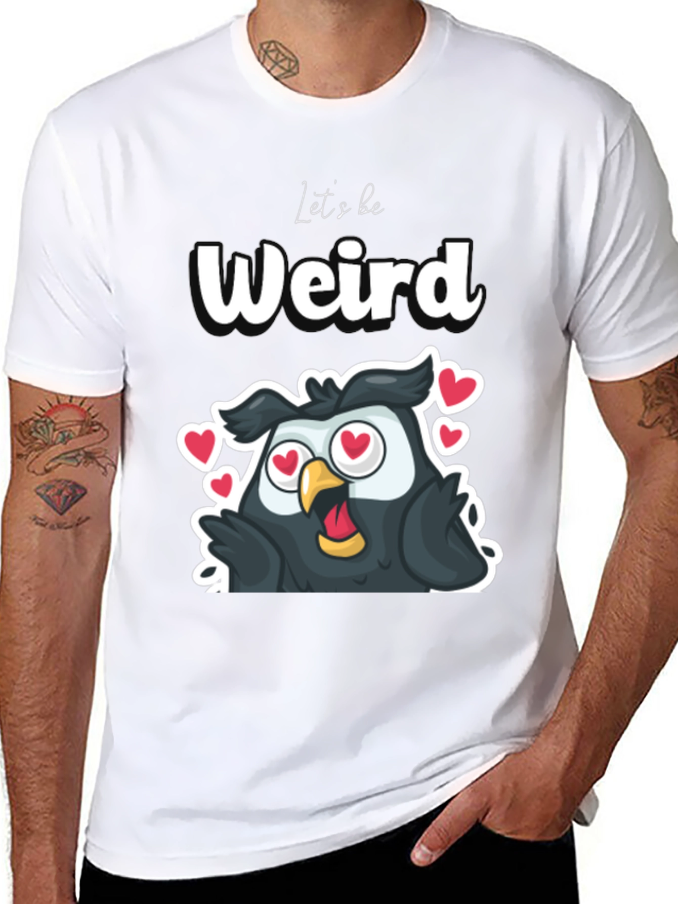 Lets be Weird Owl T-Shirt