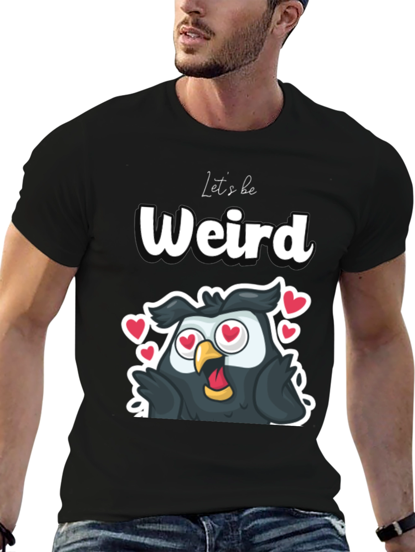 Lets be Weird Owl T-Shirt