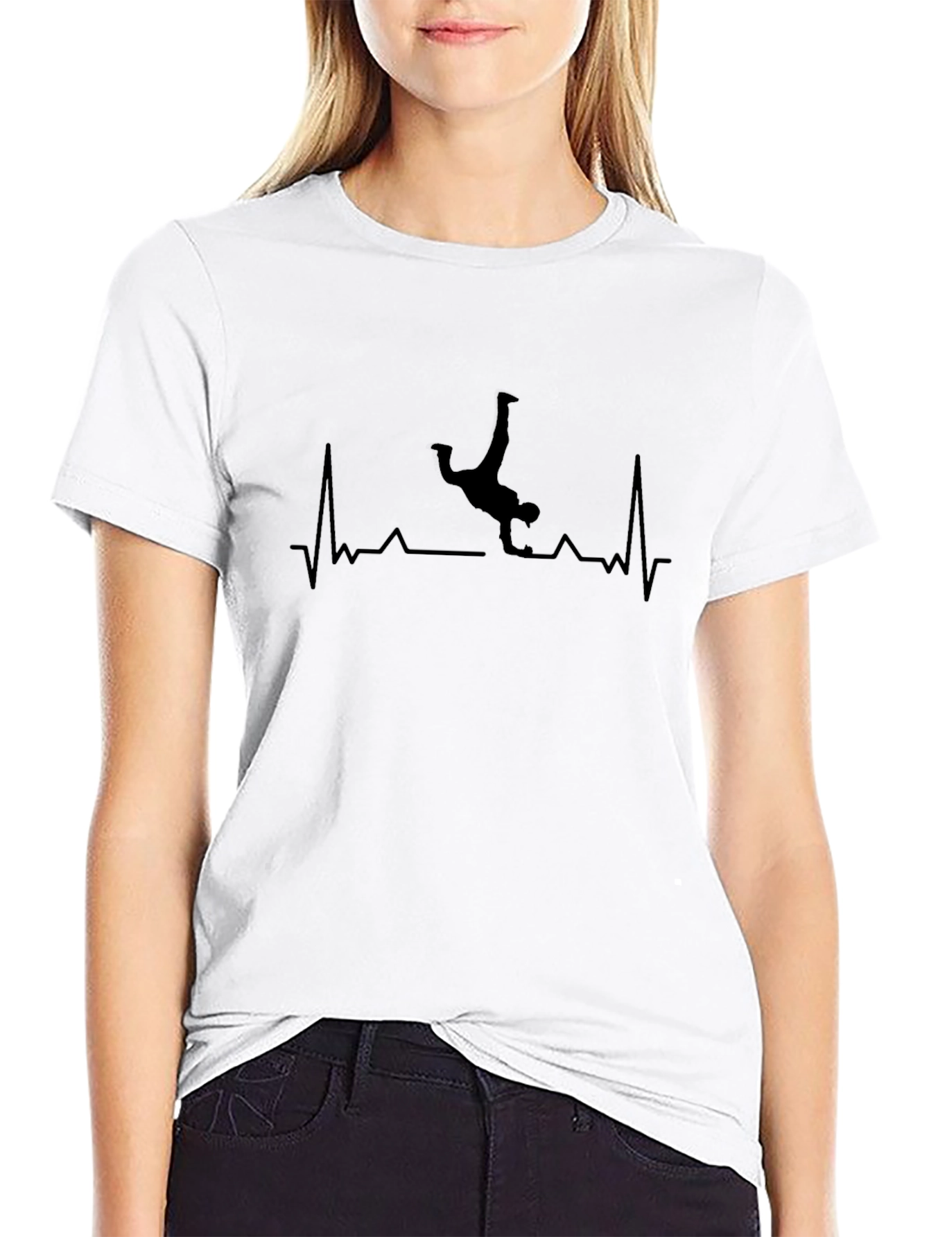 Breakdance Heartbeat Graphic Tee