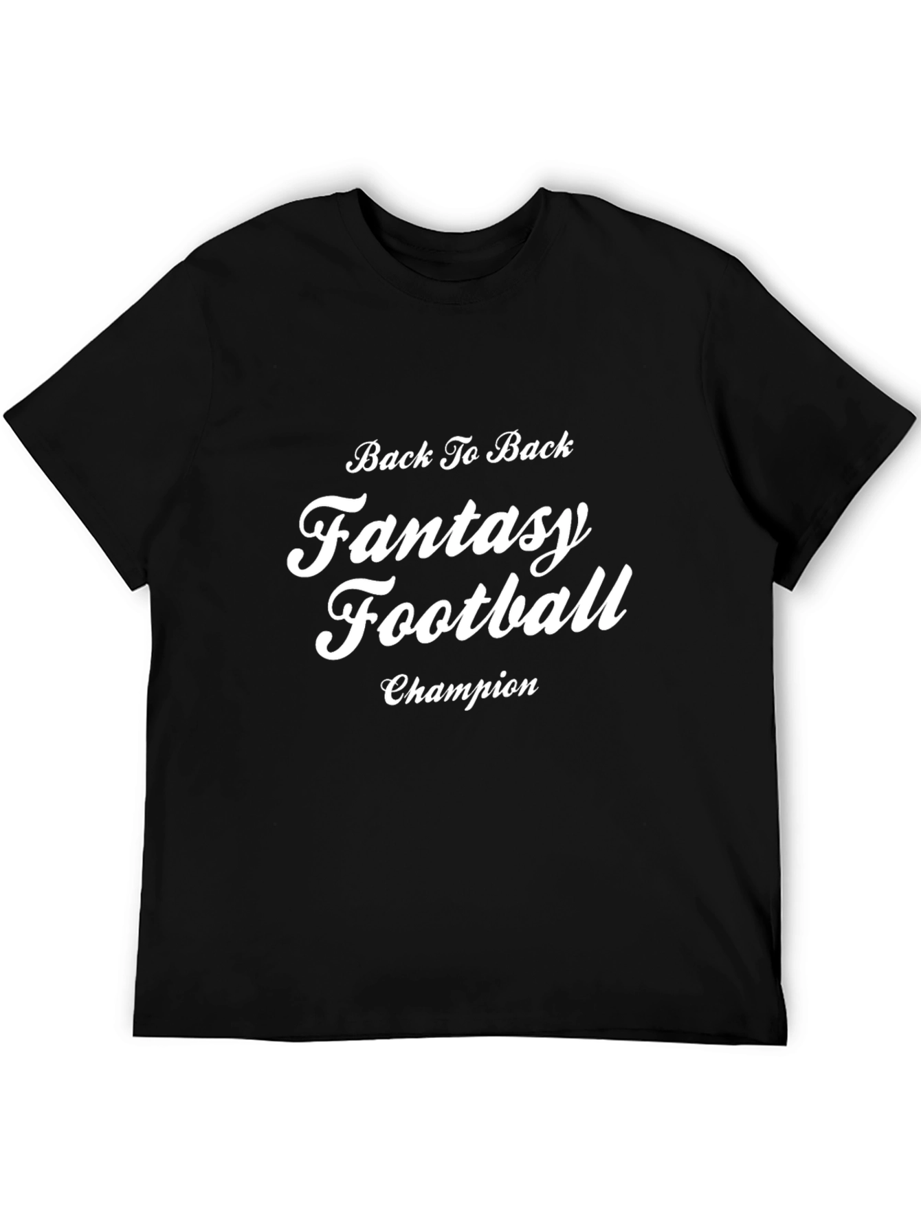 Fantasy Football Champion Back to Back T-Shirt