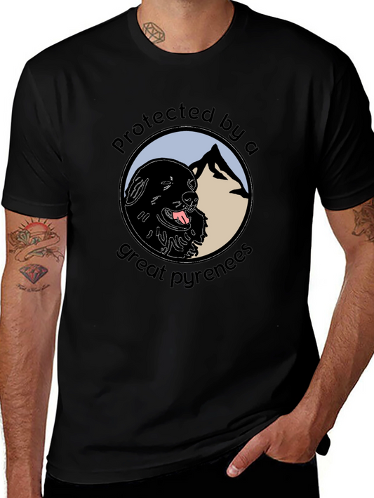 Protected by a Great Pyrenees T-Shirt