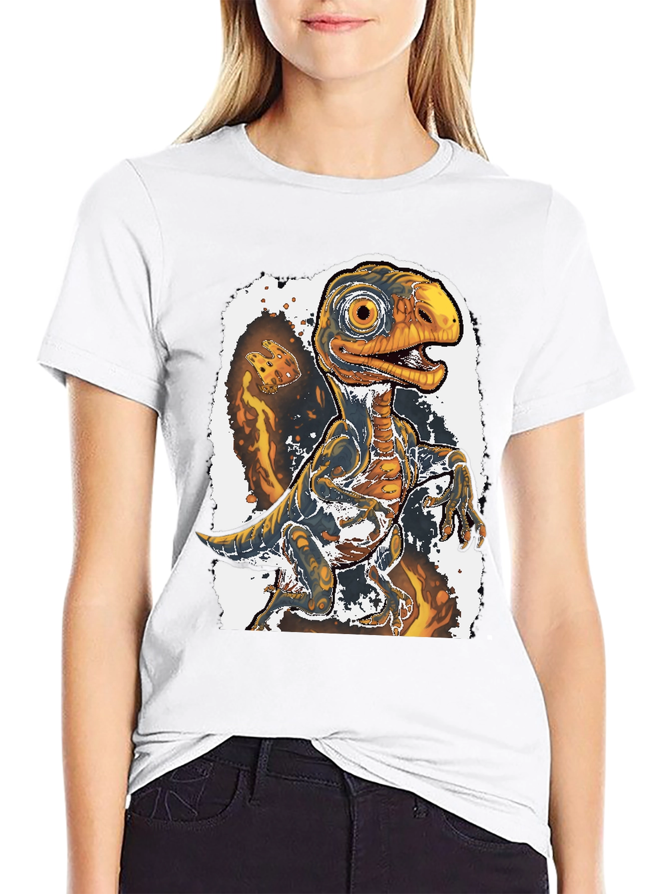 Dino Graphic Tee - Stylish Dinosaur T-Shirt