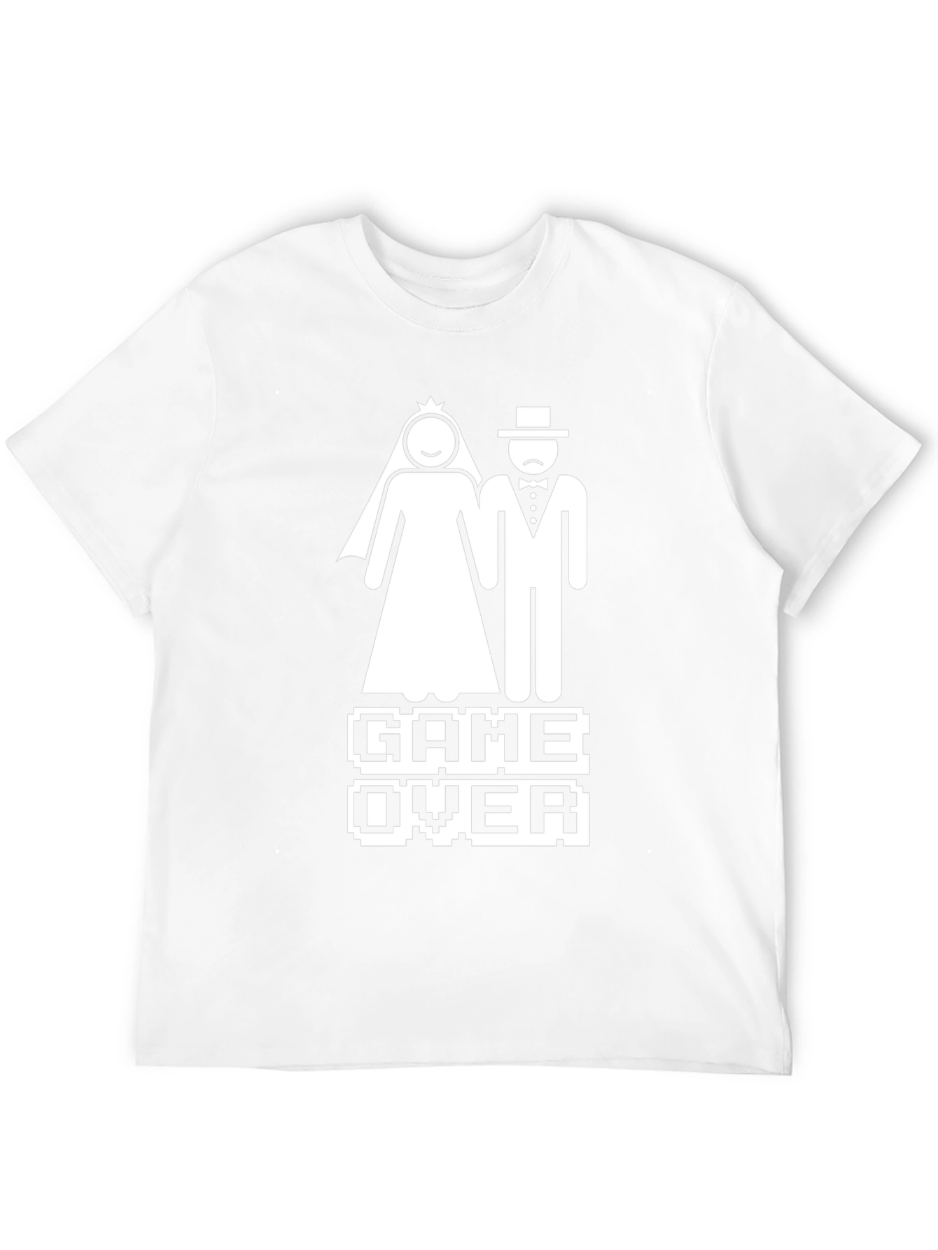 Game Over Wedding Humor T-Shirt