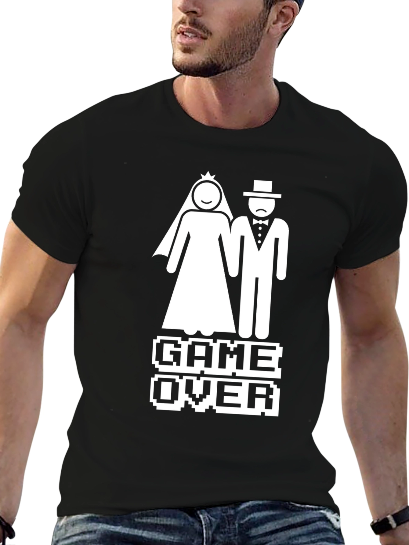 Game Over Wedding Humor T-Shirt