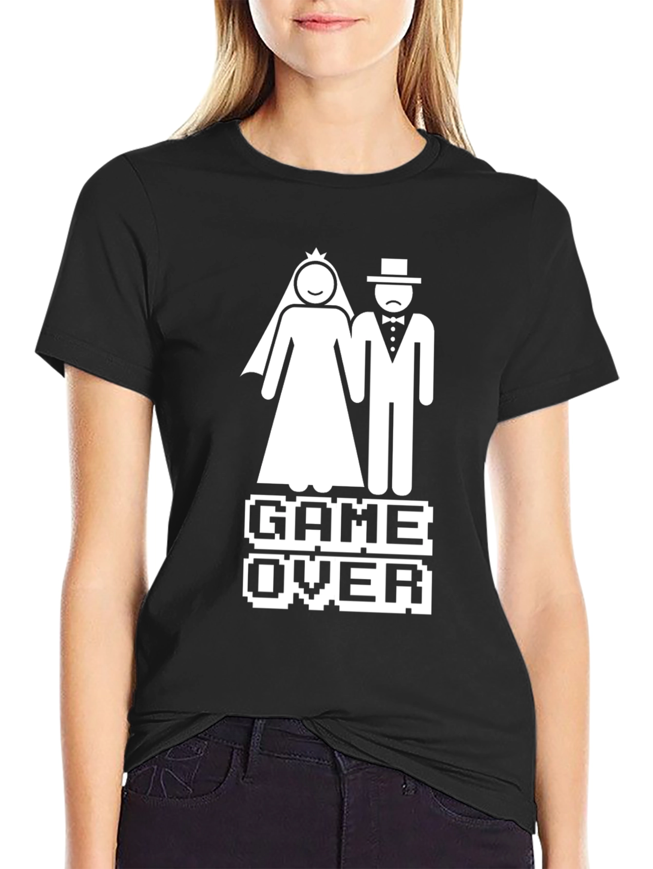 Game Over Wedding Humor T-Shirt