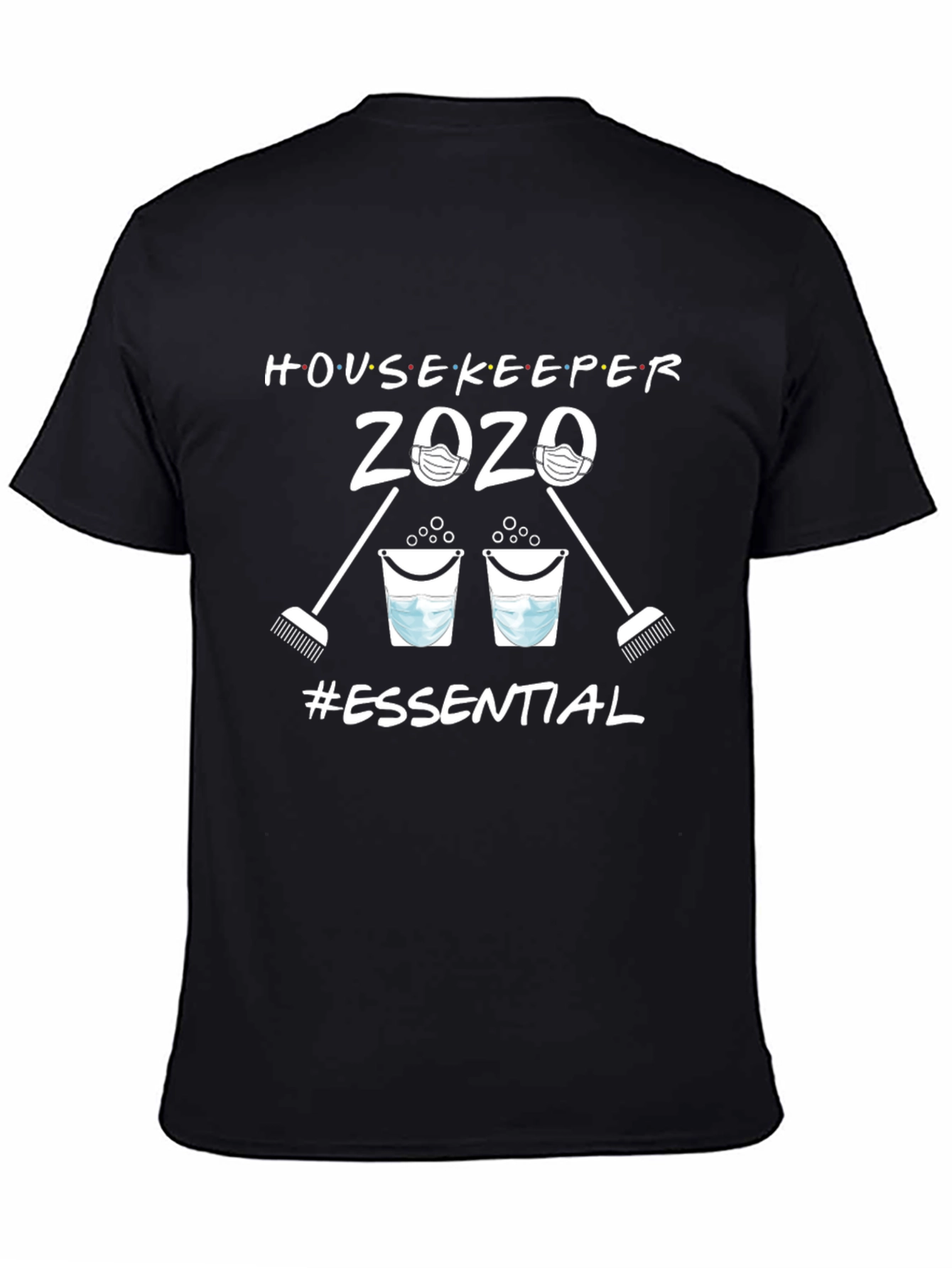 Essential Housekeeper 2020 Black T-Shirt