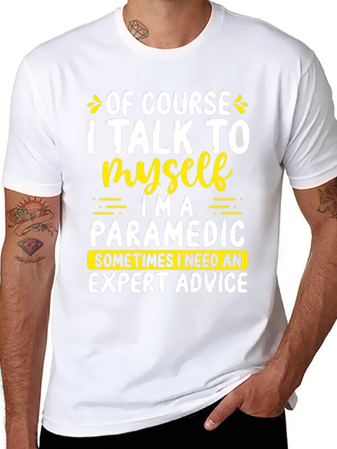 Funny Paramedic T-Shirt - Expert Advice Tee