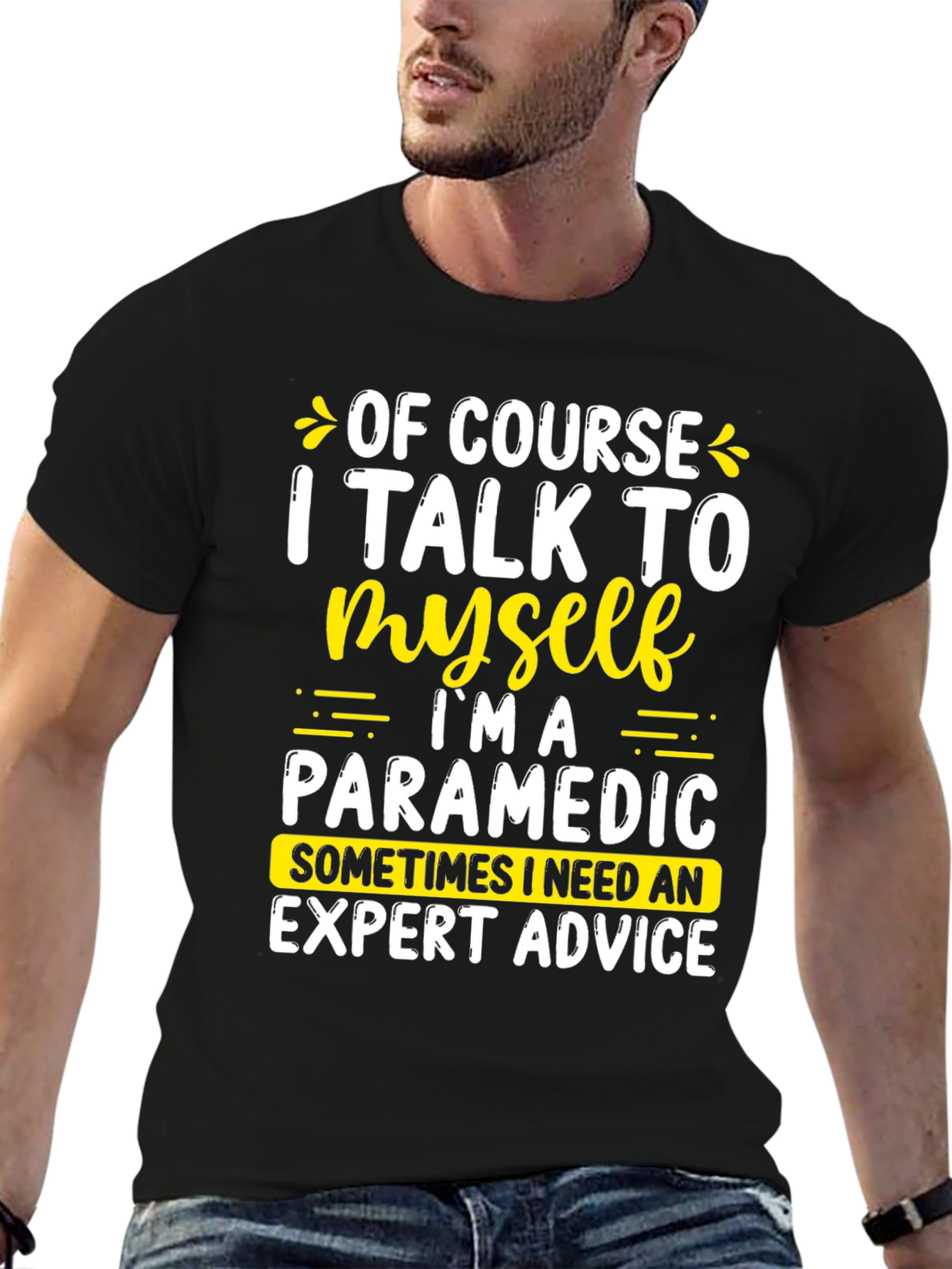 Funny Paramedic T-Shirt - Expert Advice Tee