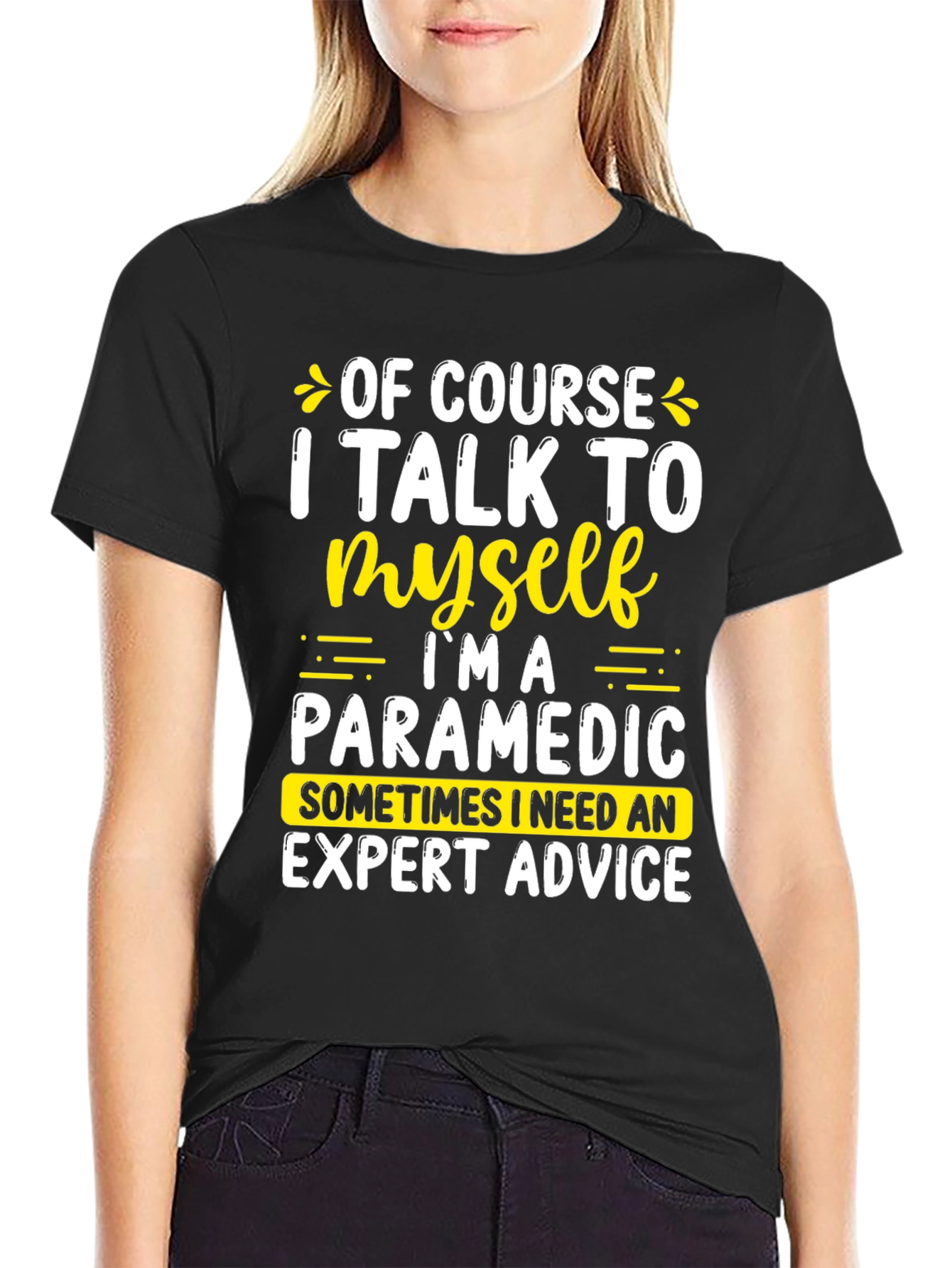 Funny Paramedic T-Shirt - Expert Advice Tee