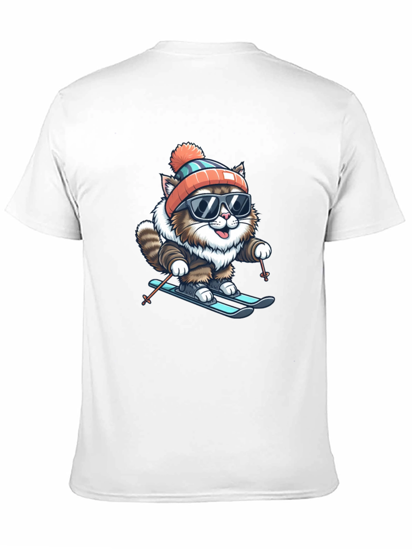 Cool Cat Skiing T-Shirt