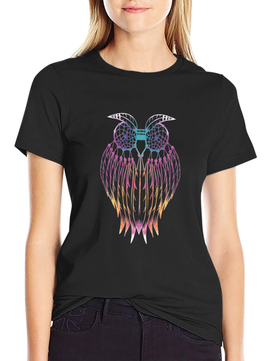 Owl Dreamcatcher Graphic Tee - Unique Design