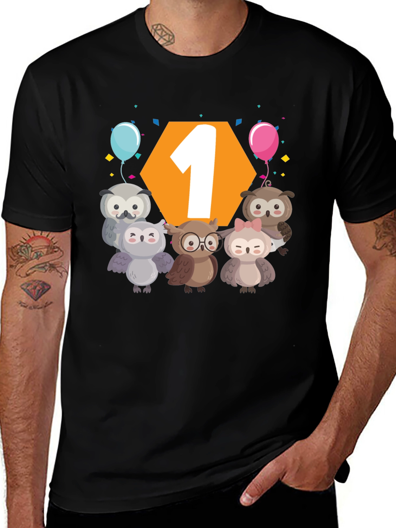 Owl Birthday One T-Shirt