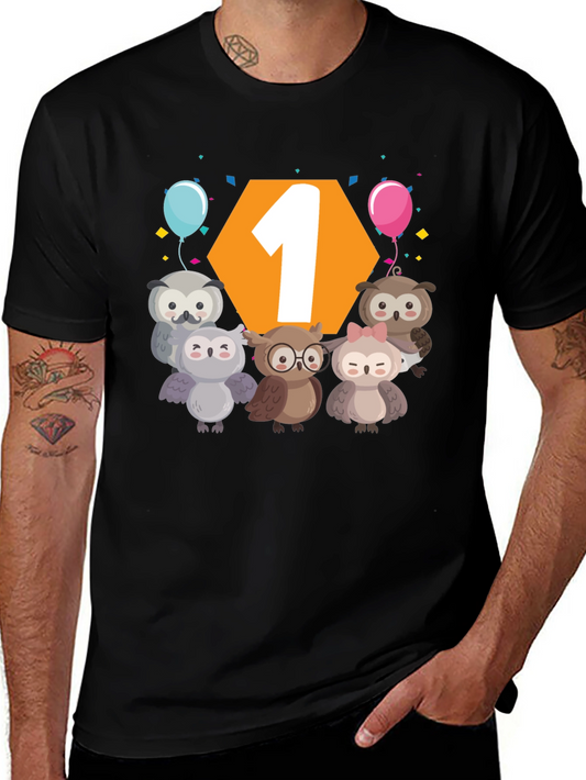 Owl Birthday One T-Shirt