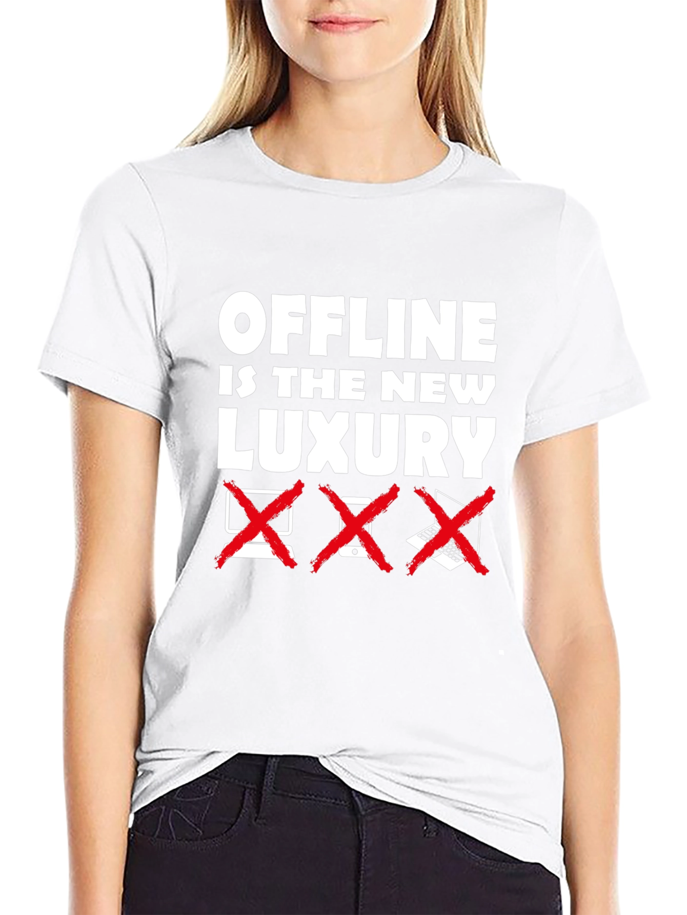 Offline is the New Luxury Graphic T-Shirt