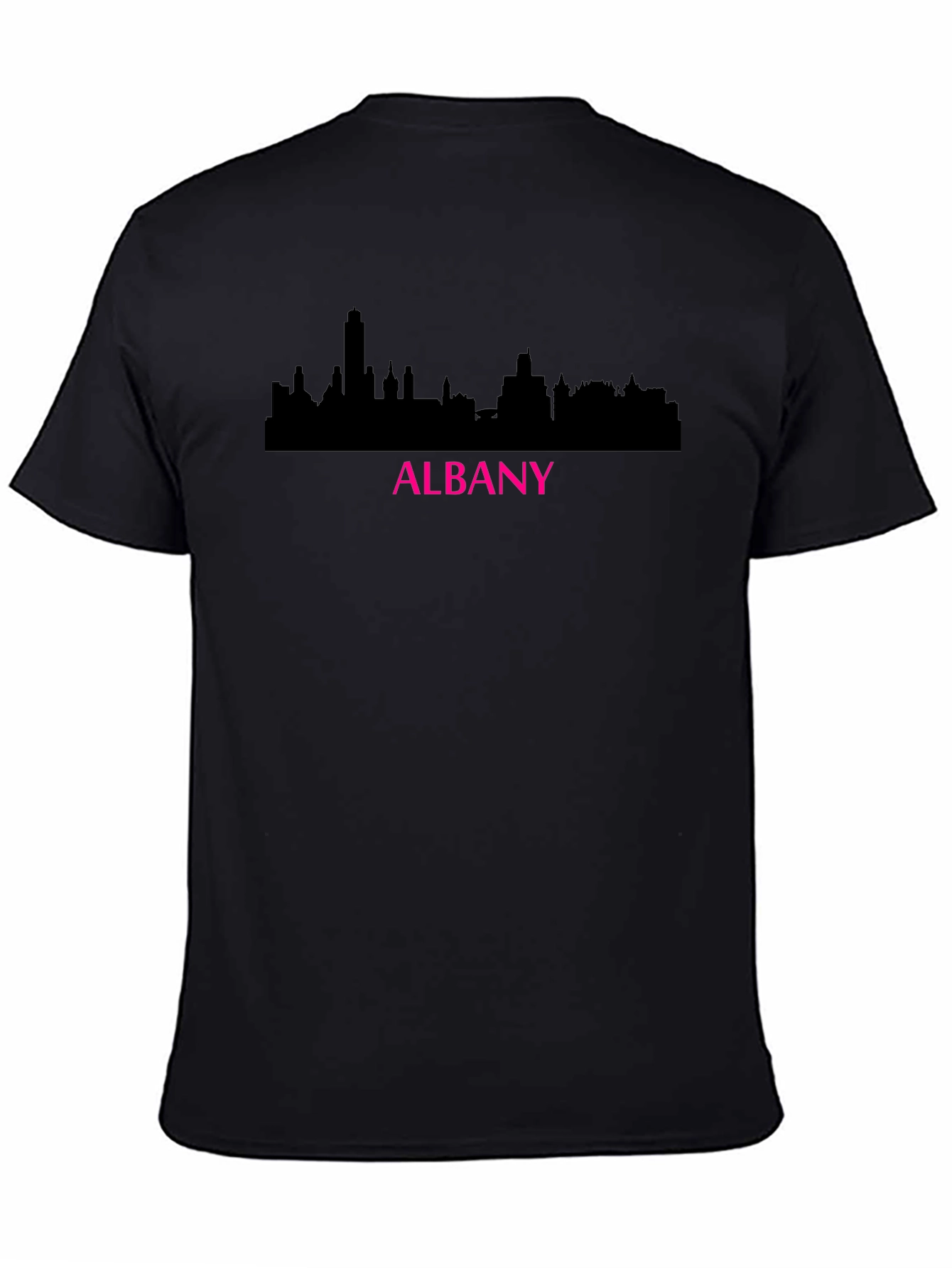 Albany Skyline Graphic Tee - Black