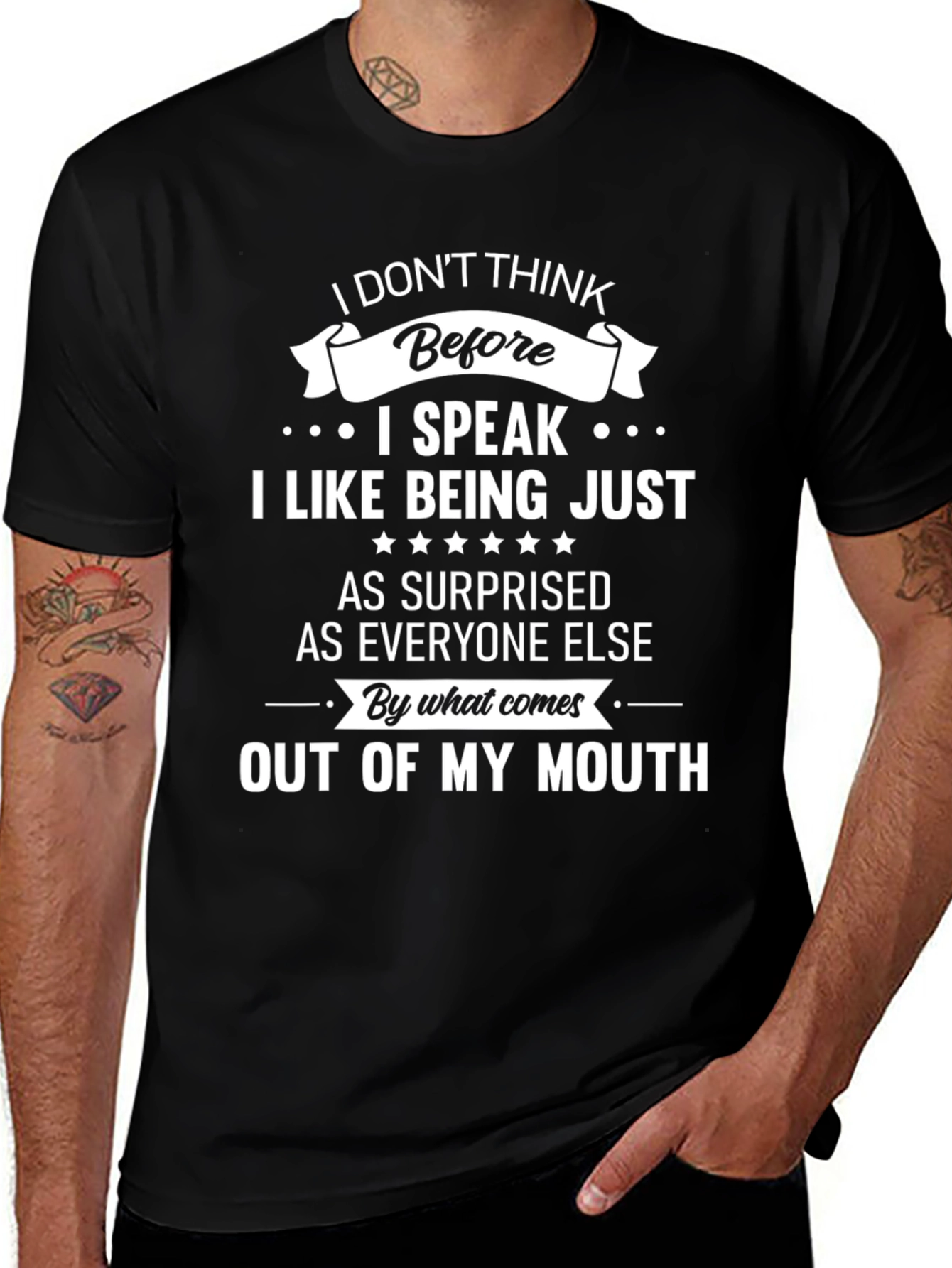 Funny Out of My Mouth Graphic Tee