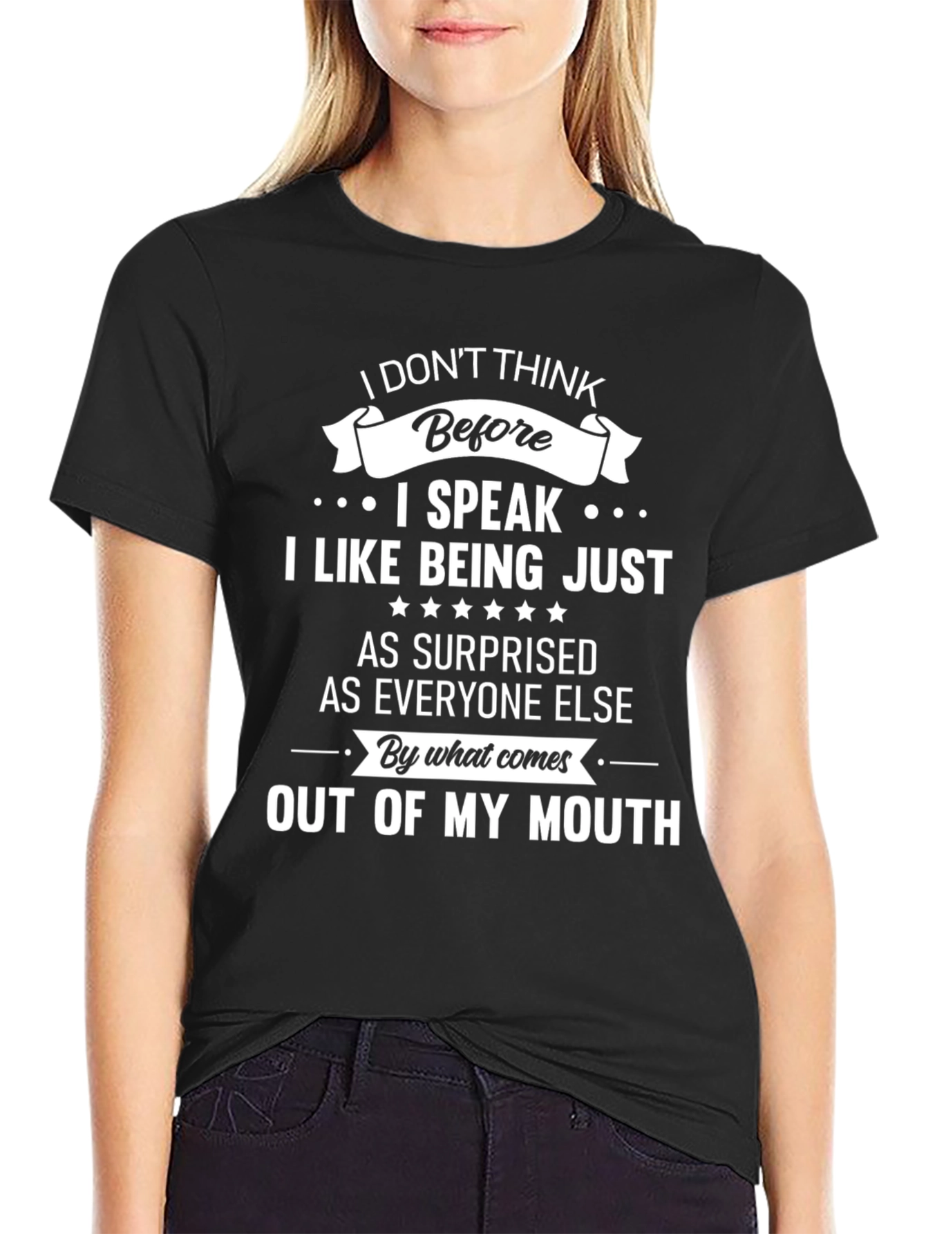 Funny Out of My Mouth Graphic Tee