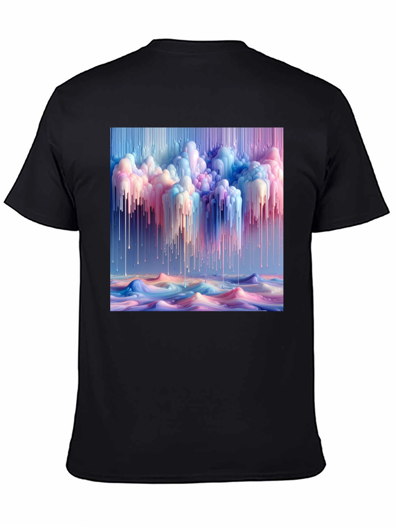 Abstract Dripping Paint T-Shirt