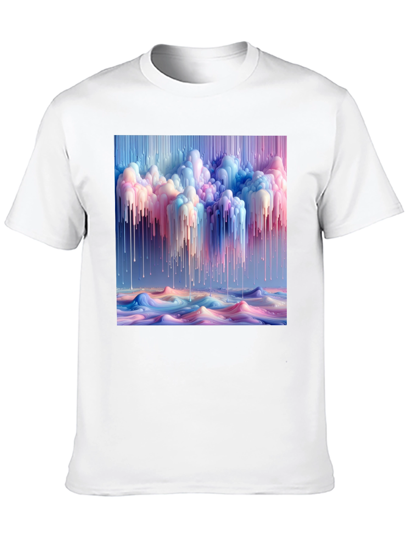 Abstract Dripping Paint T-Shirt