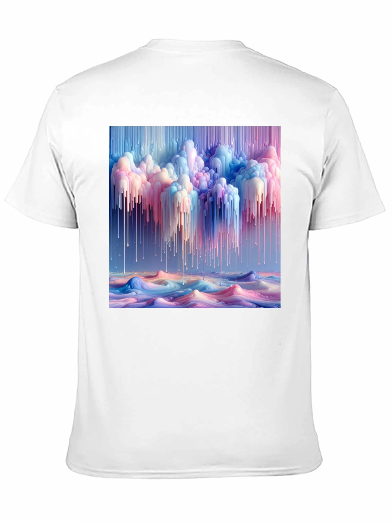 Abstract Dripping Paint T-Shirt