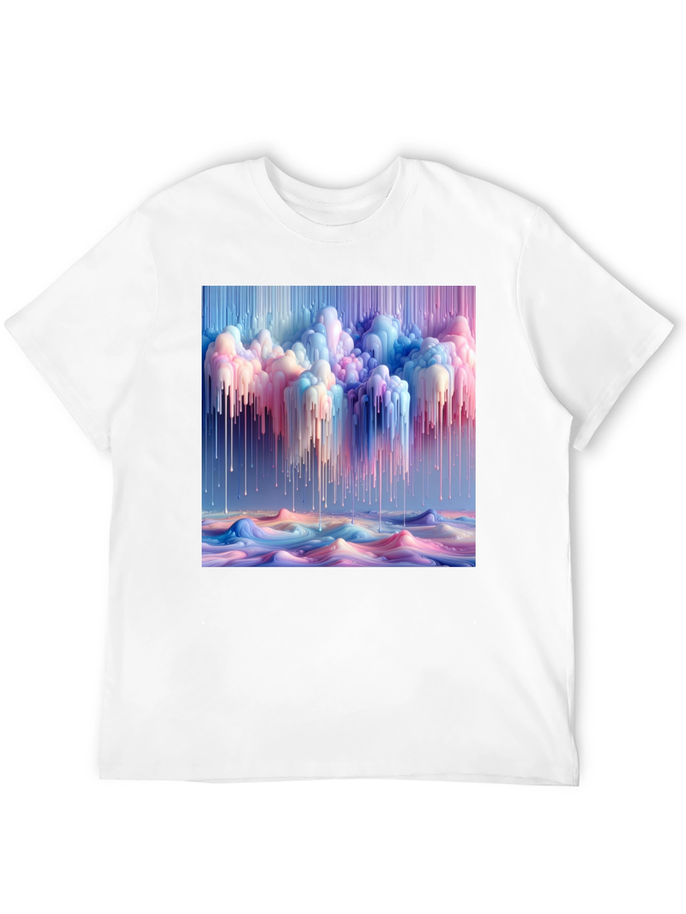 Abstract Dripping Paint T-Shirt