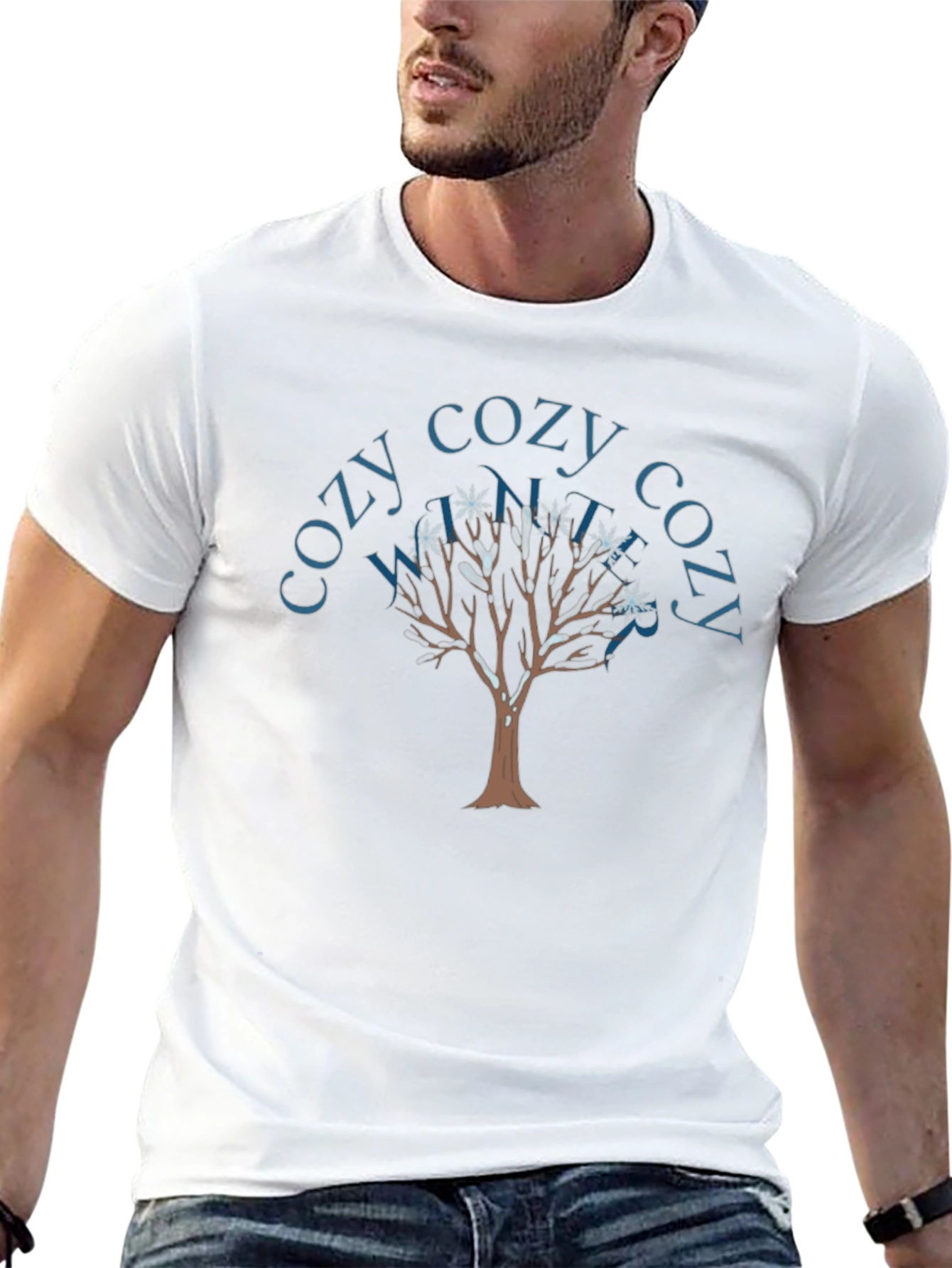 Cozy Winter Tree Graphic Tee