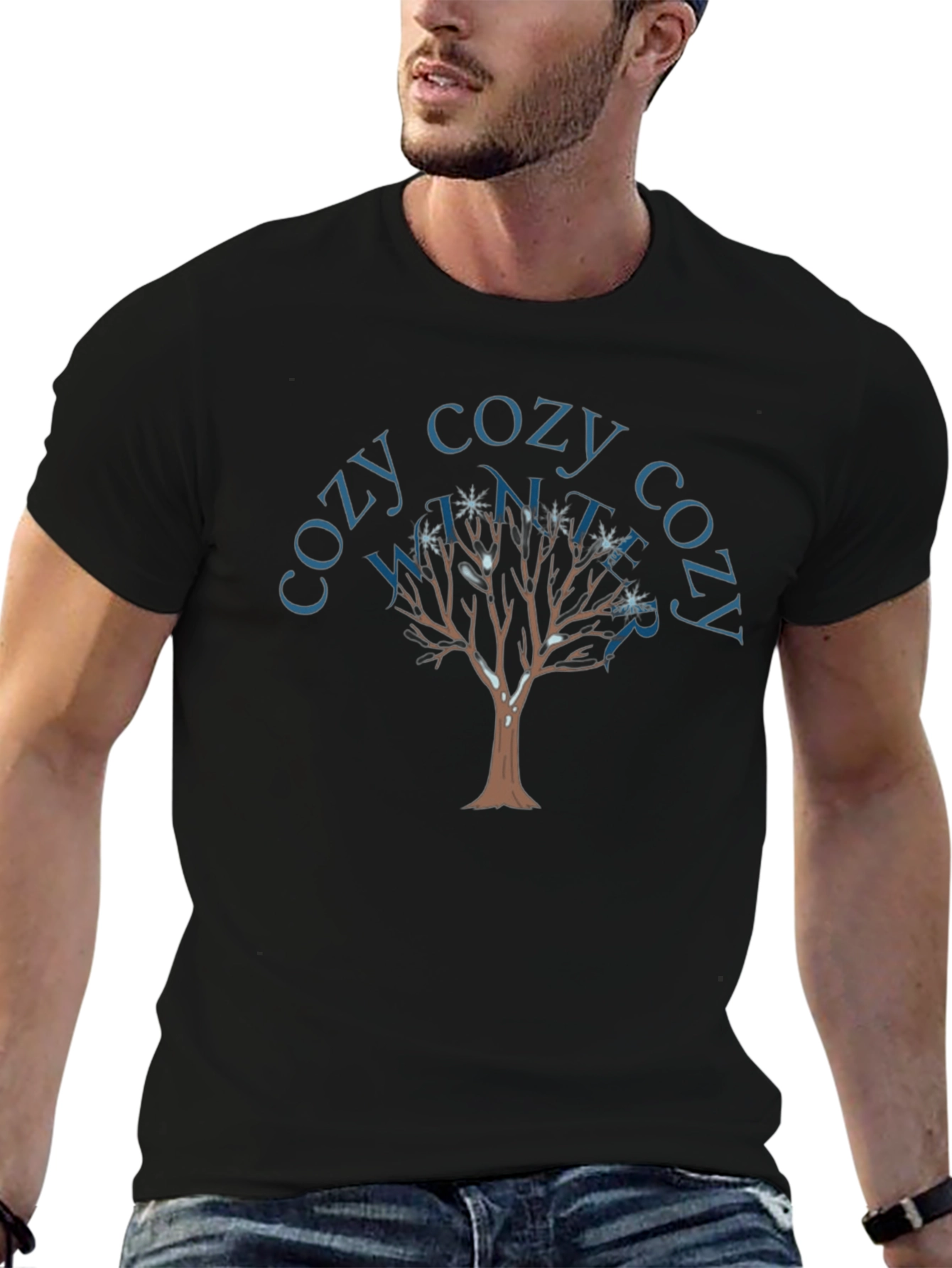 Cozy Winter Tree Graphic Tee