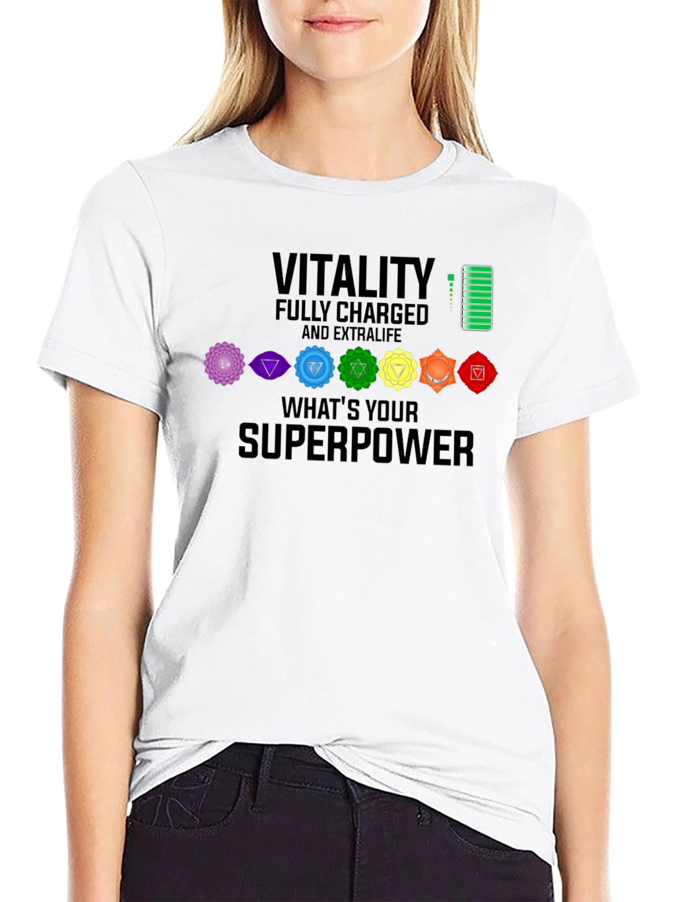 Vitality Chakra Superpower T-Shirt