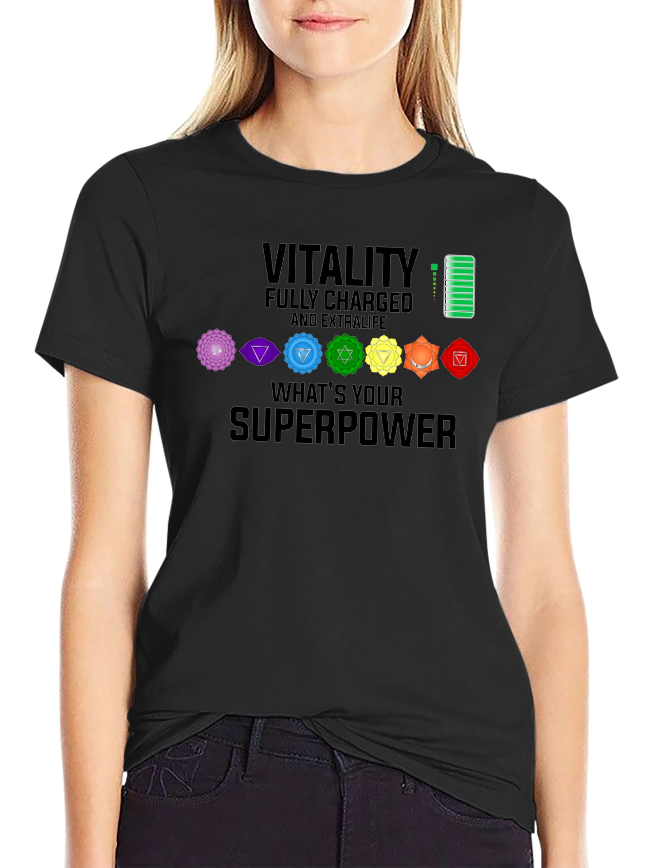 Vitality Chakra Superpower T-Shirt