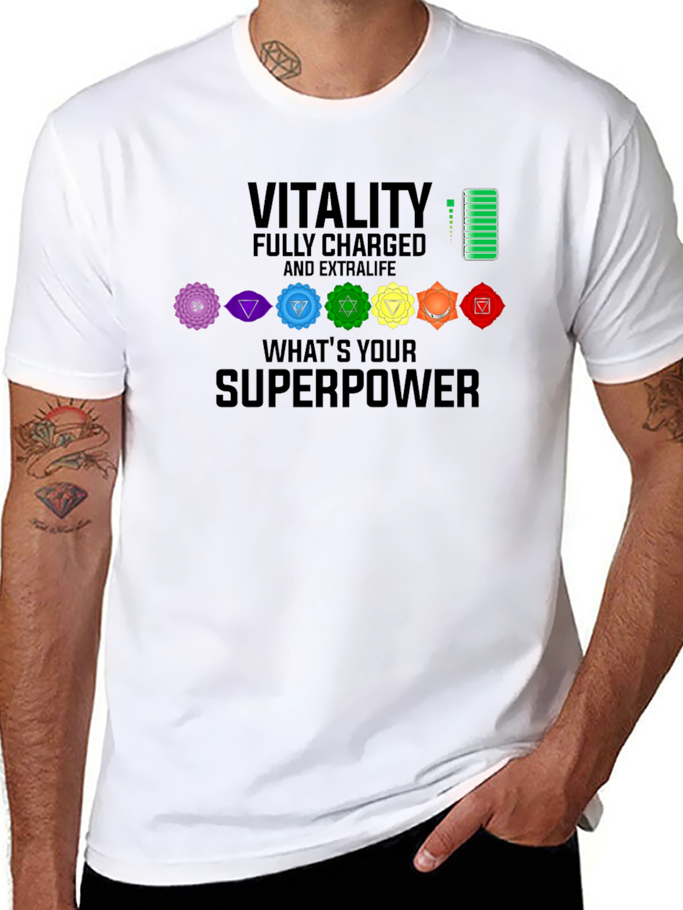 Vitality Chakra Superpower T-Shirt