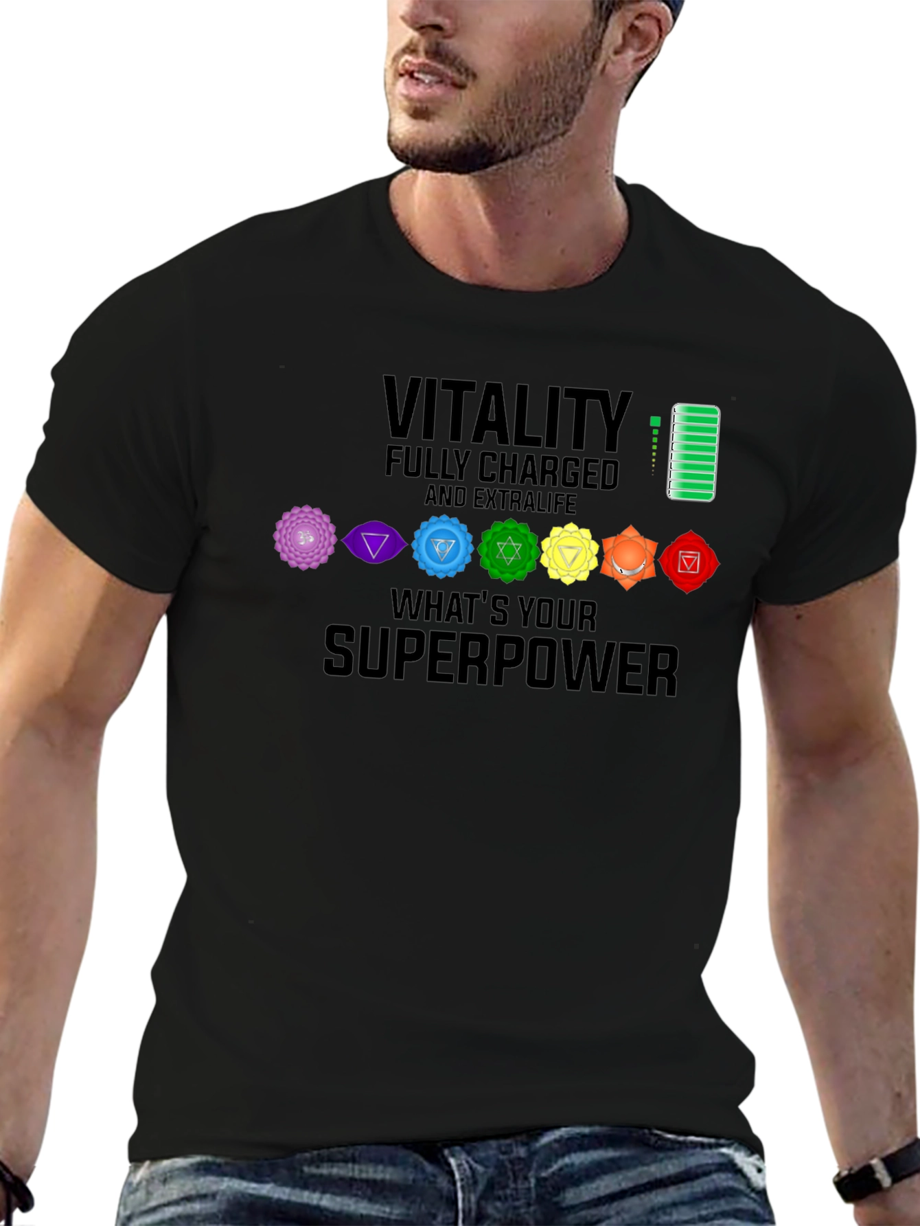 Vitality Chakra Superpower T-Shirt