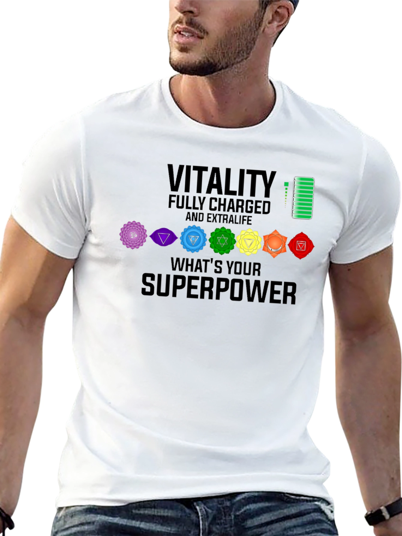 Vitality Chakra Superpower T-Shirt