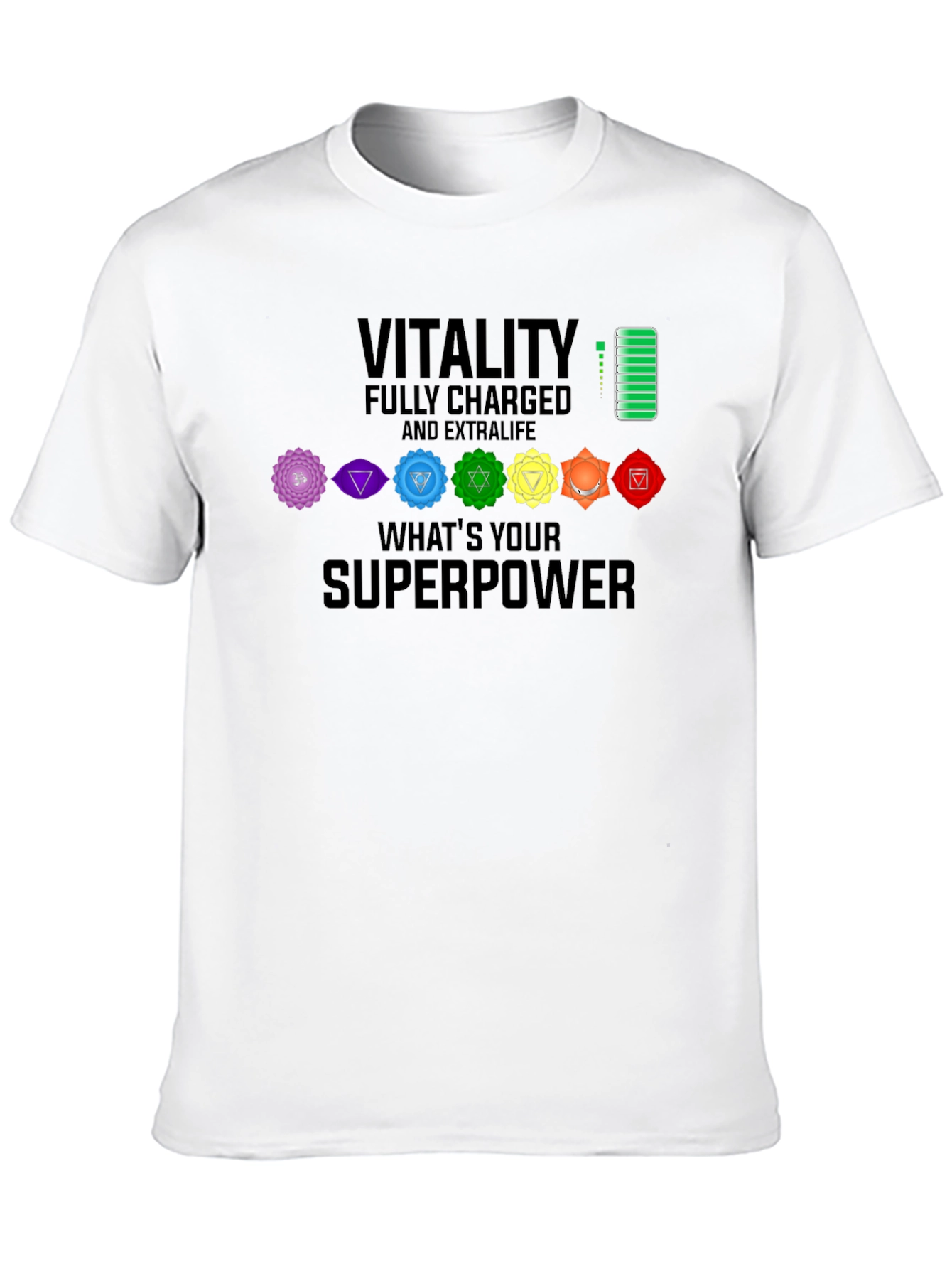 Vitality Chakra Superpower T-Shirt