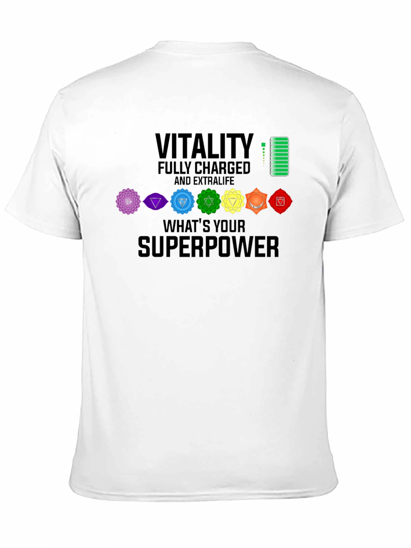 Vitality Chakra Superpower T-Shirt