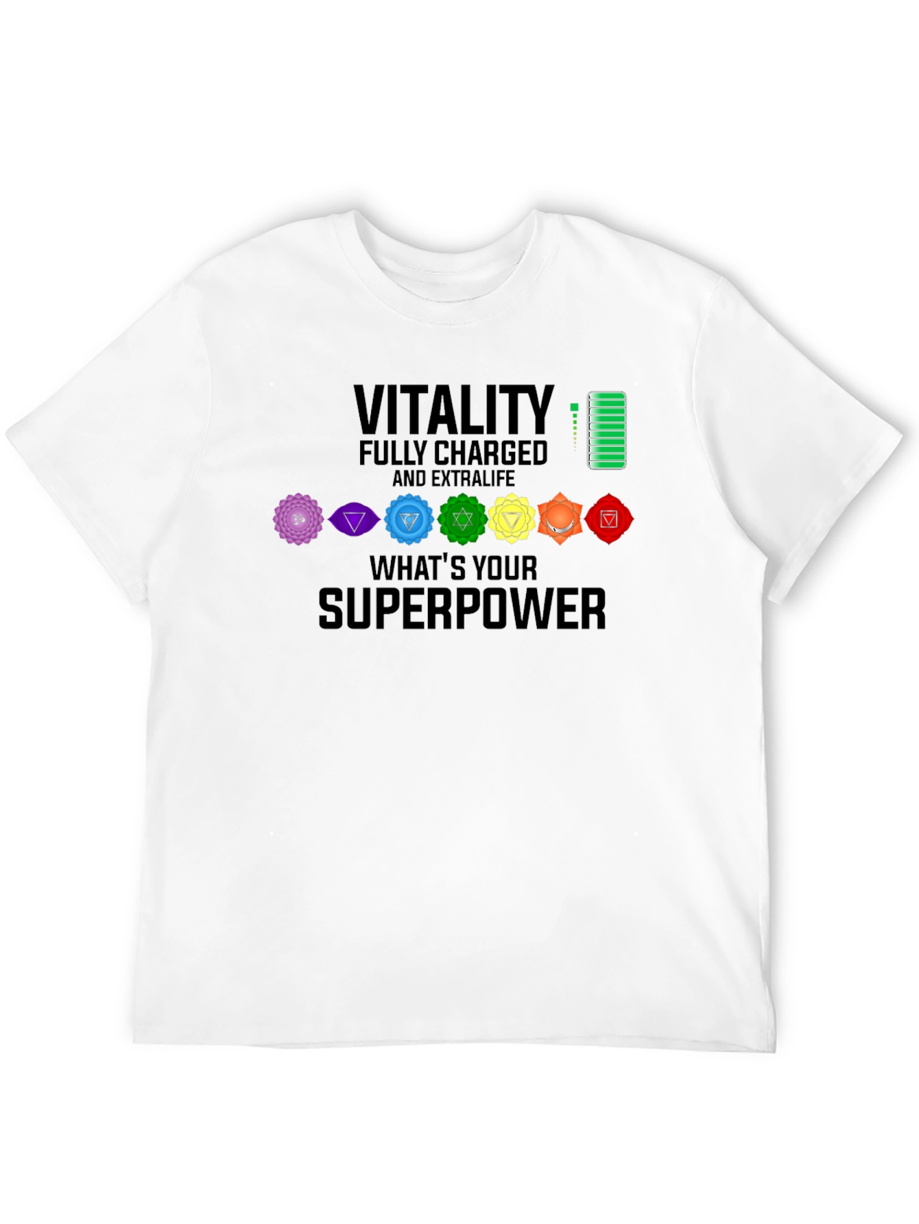 Vitality Chakra Superpower T-Shirt