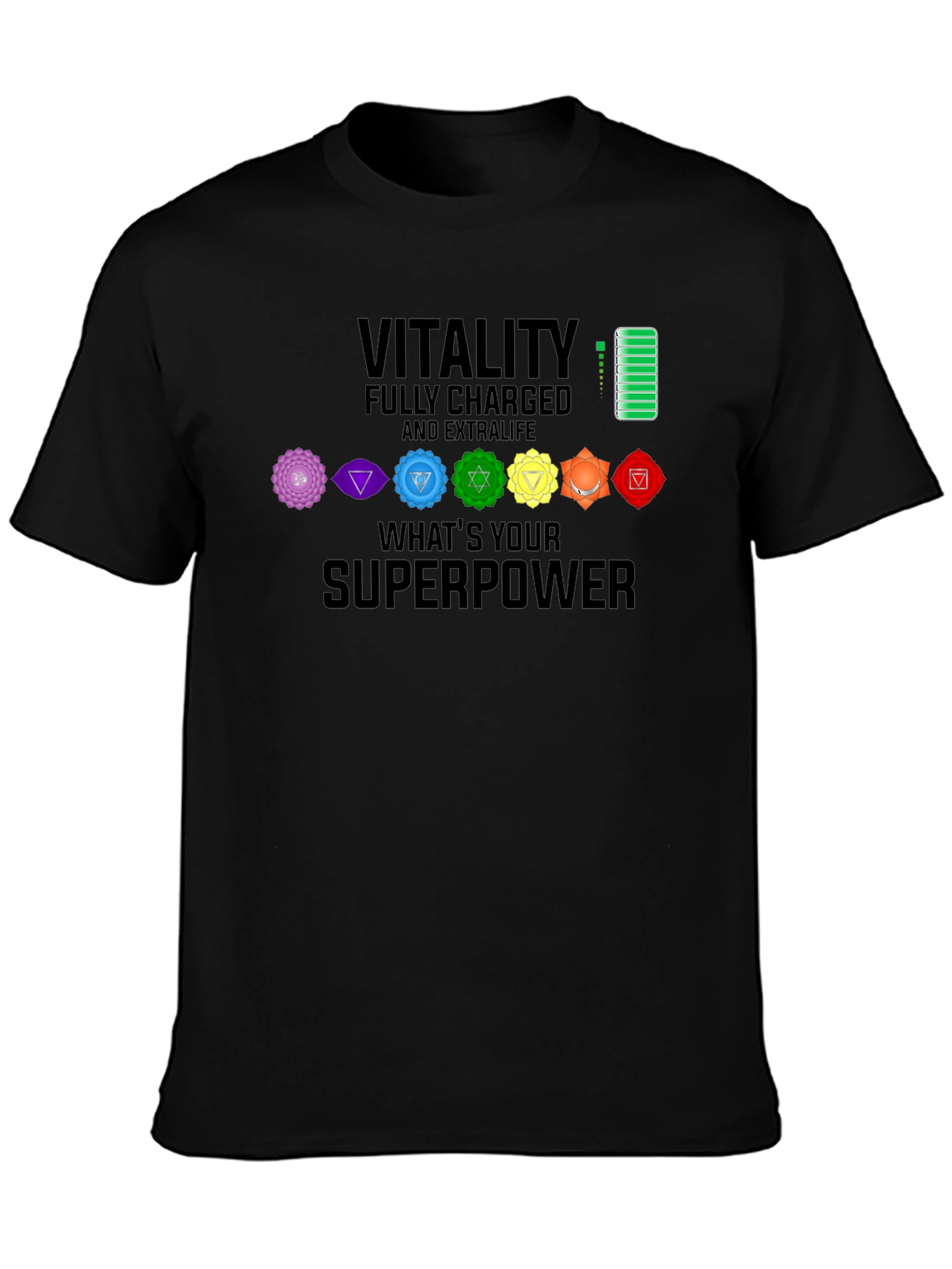 Vitality Chakra Superpower T-Shirt