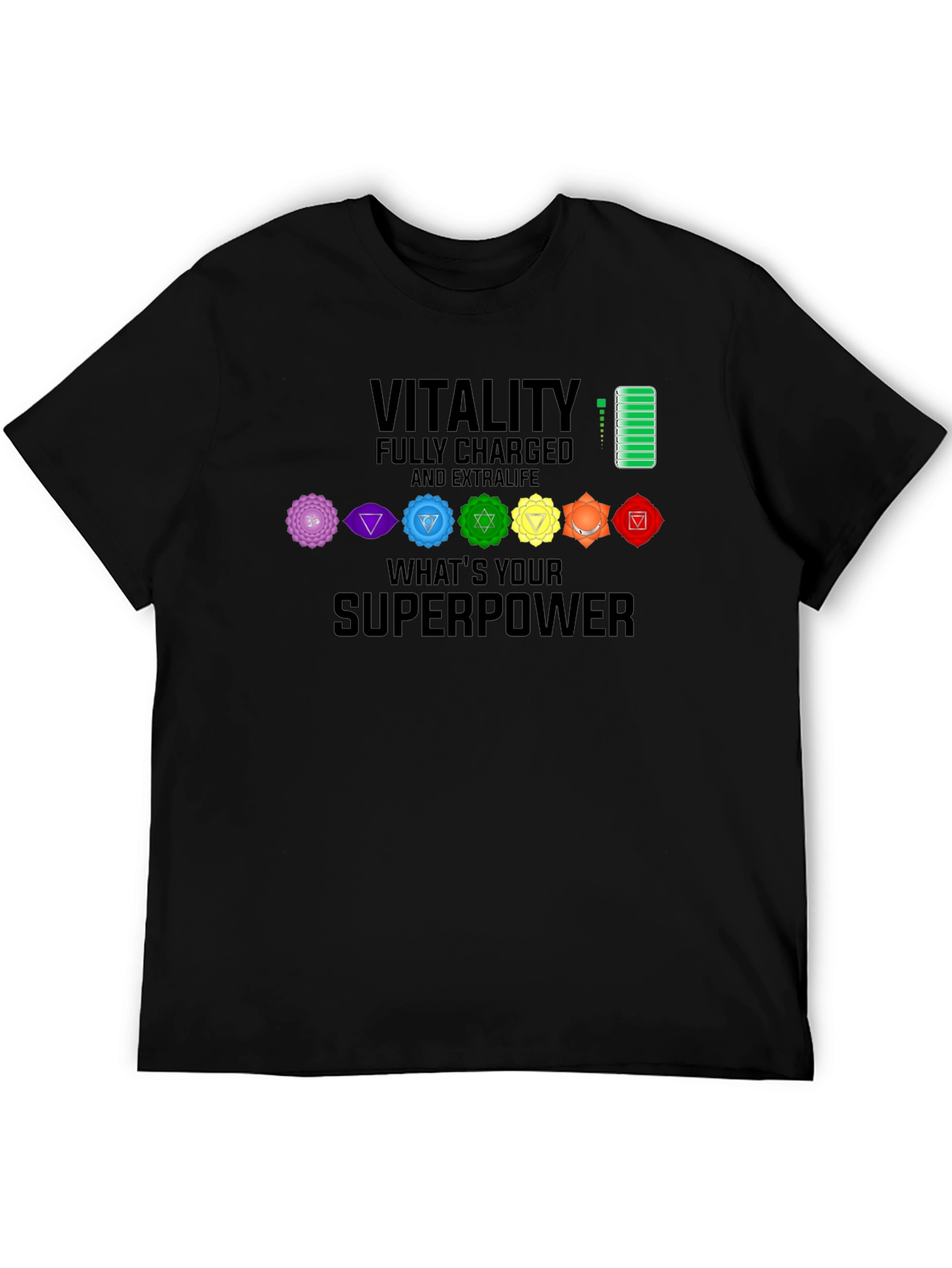 Vitality Chakra Superpower T-Shirt