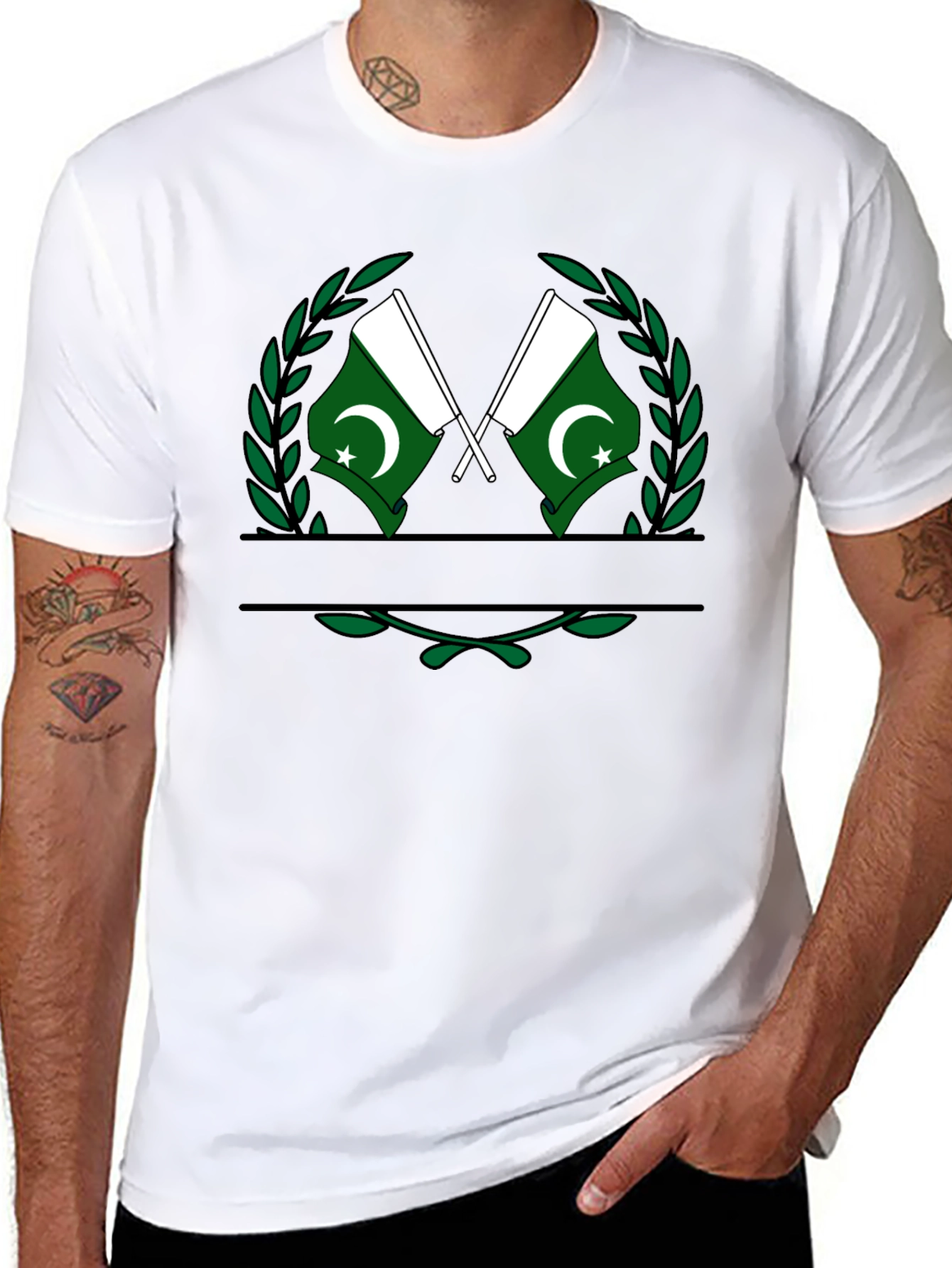 Pakistan Flag T-Shirt - Patriotic Graphic Tee