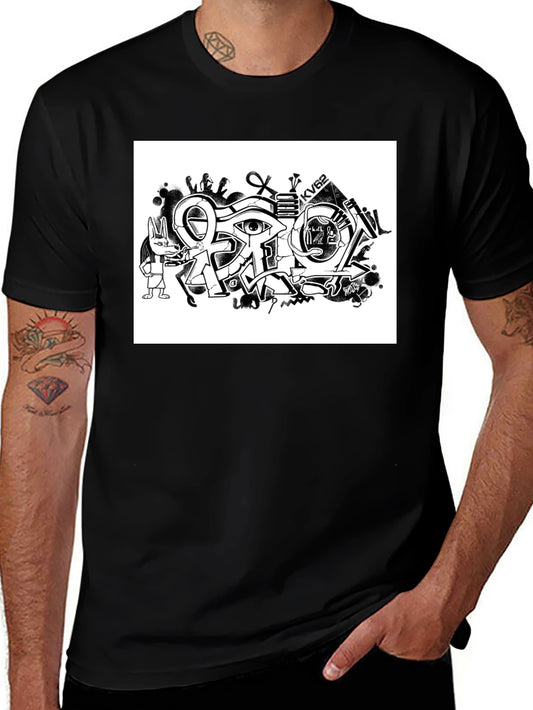 Egyptian Graffiti Art T-Shirt