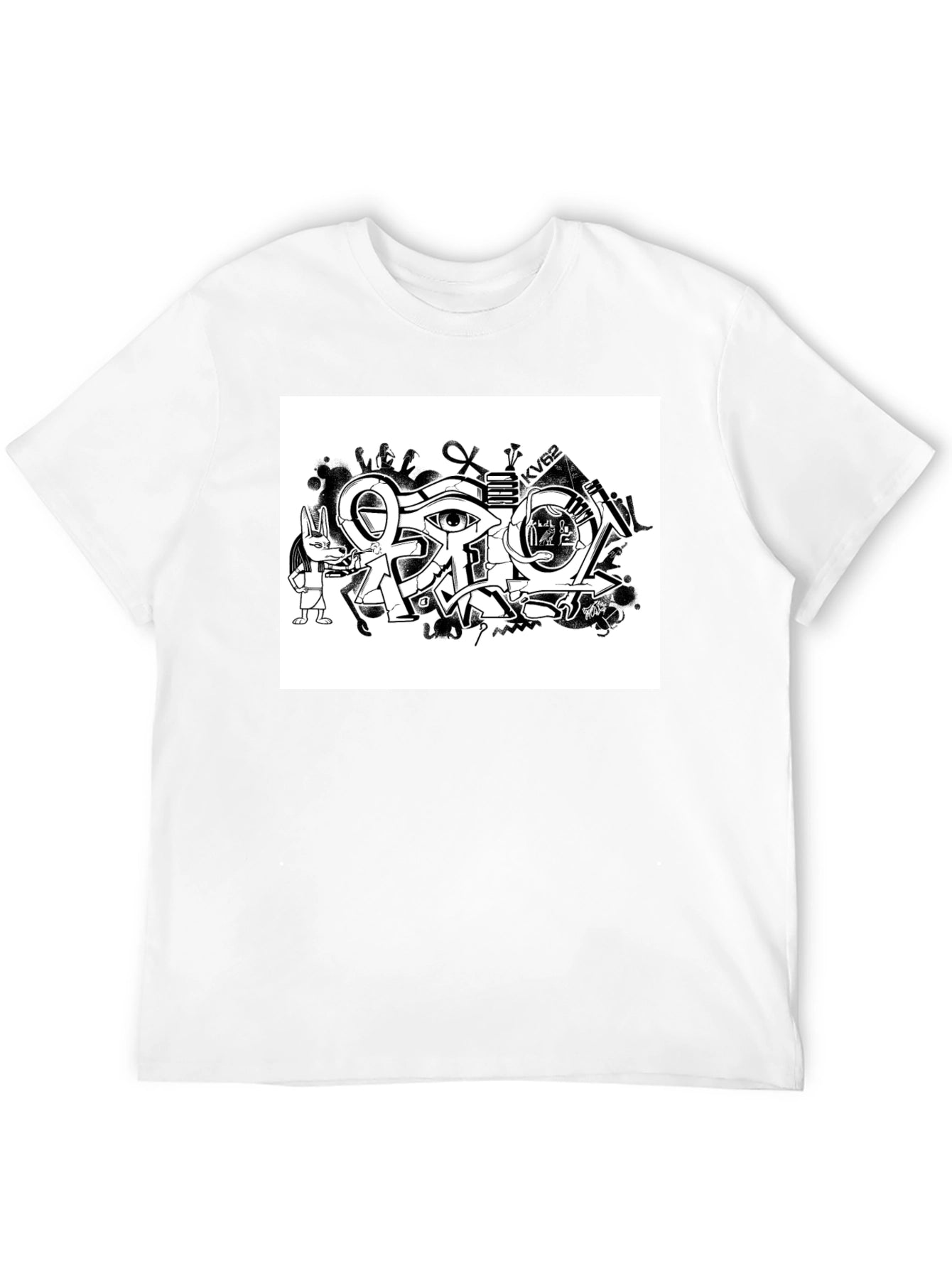 Egyptian Graffiti Art T-Shirt
