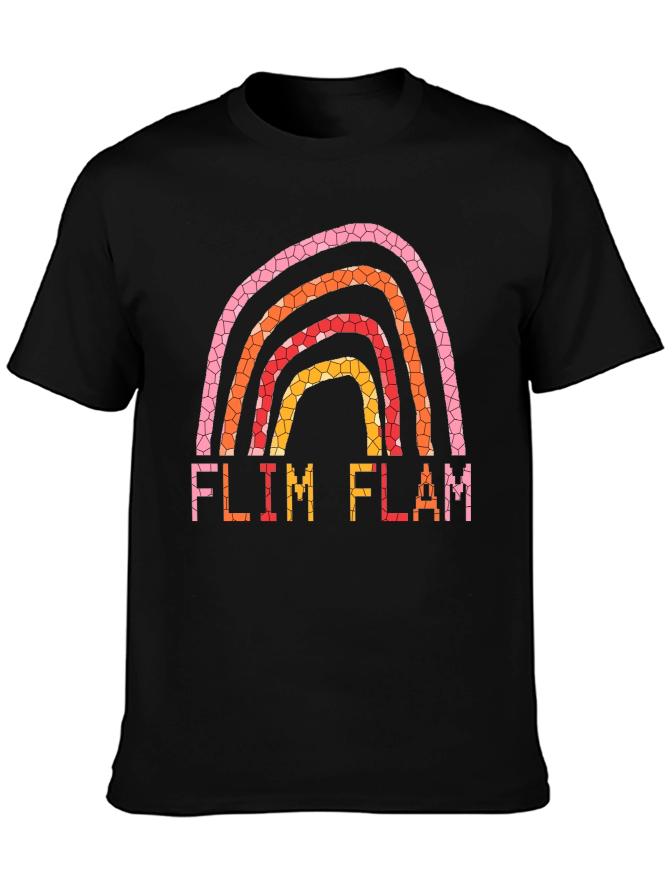 Flim Flam Rainbow Graphic T-Shirt
