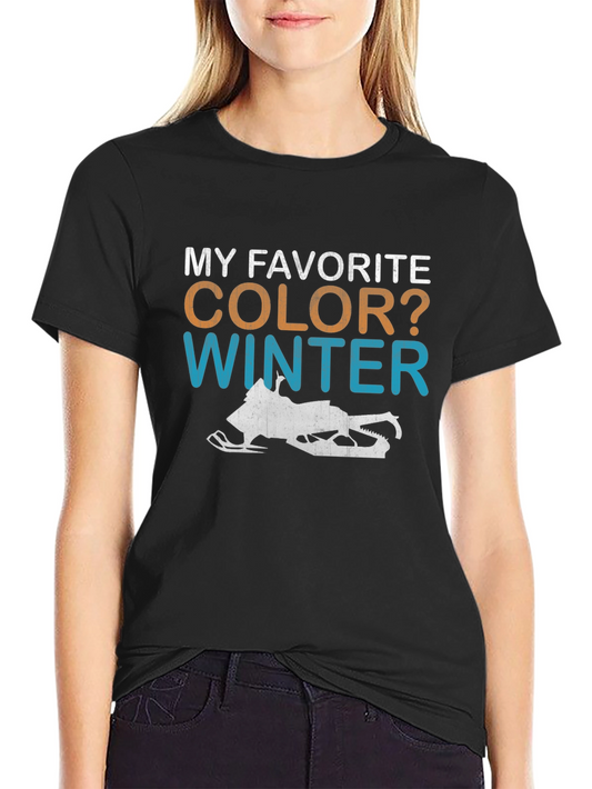 My Favorite Color Winter T-Shirt