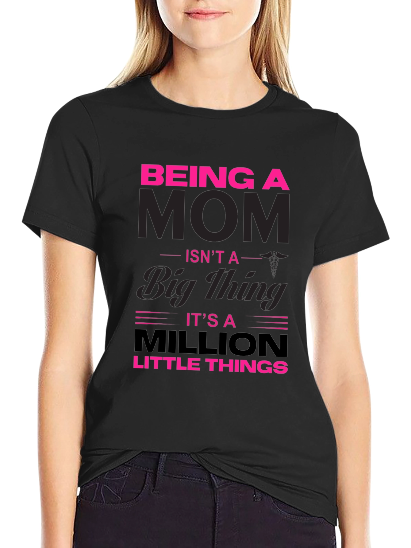 Being A Mom Graphic T-Shirt