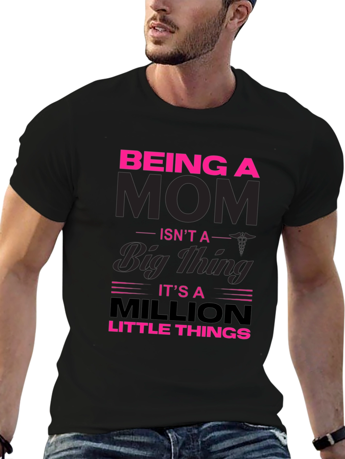 Being A Mom Graphic T-Shirt