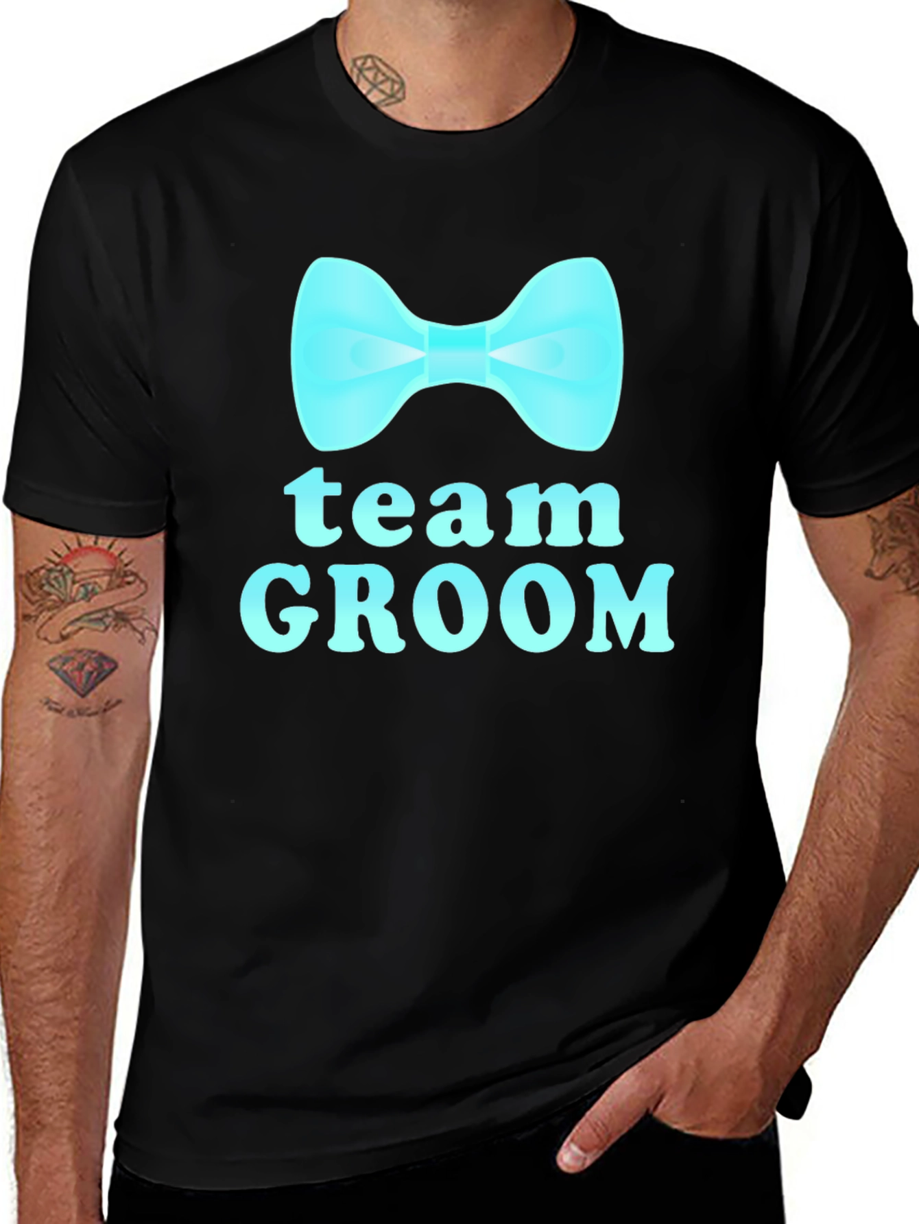 Team Groom T-Shirt - Stylish Wedding Apparel