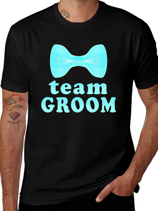 Team Groom T-Shirt - Stylish Wedding Apparel