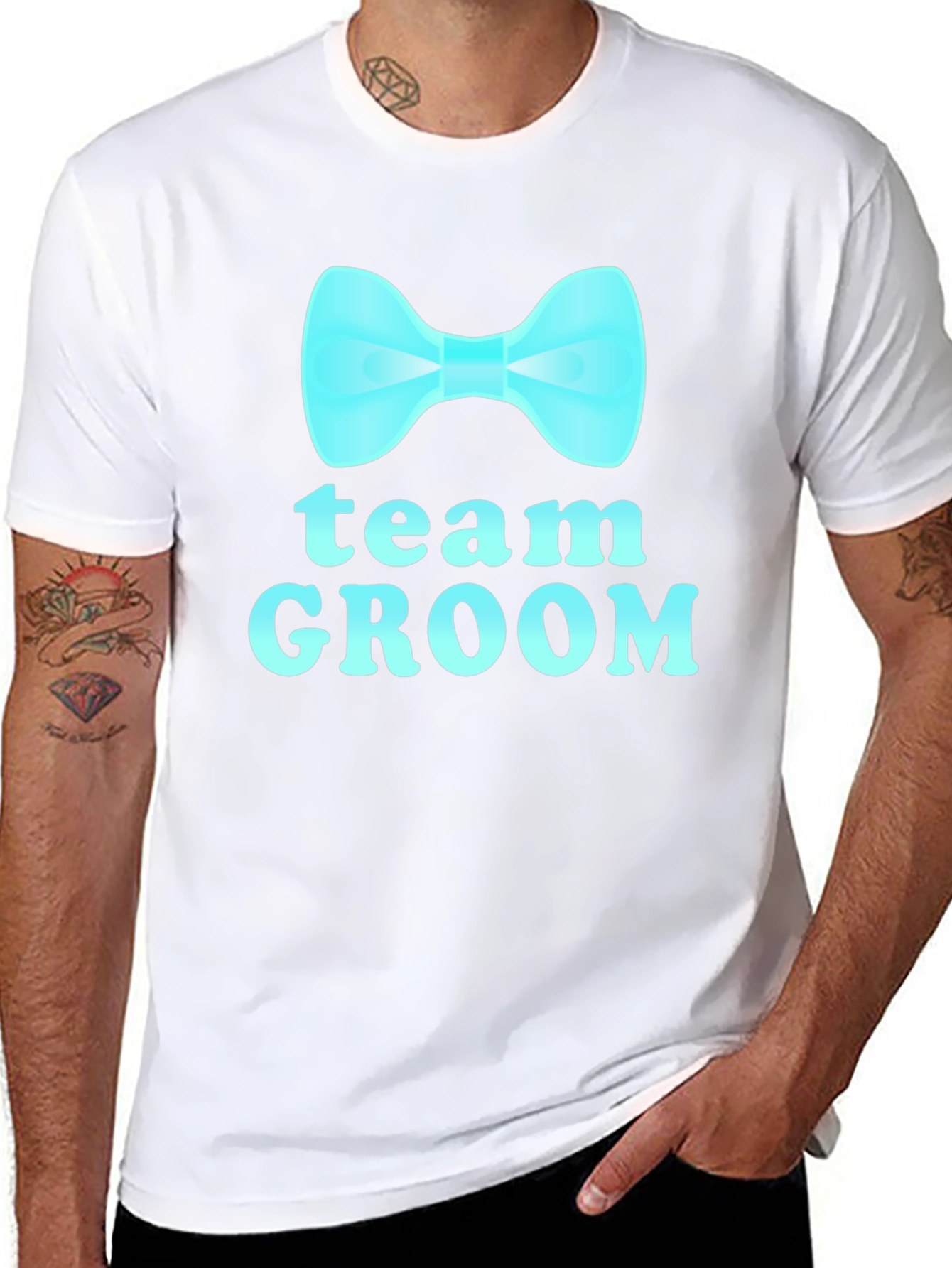 Team Groom T-Shirt - Stylish Wedding Apparel