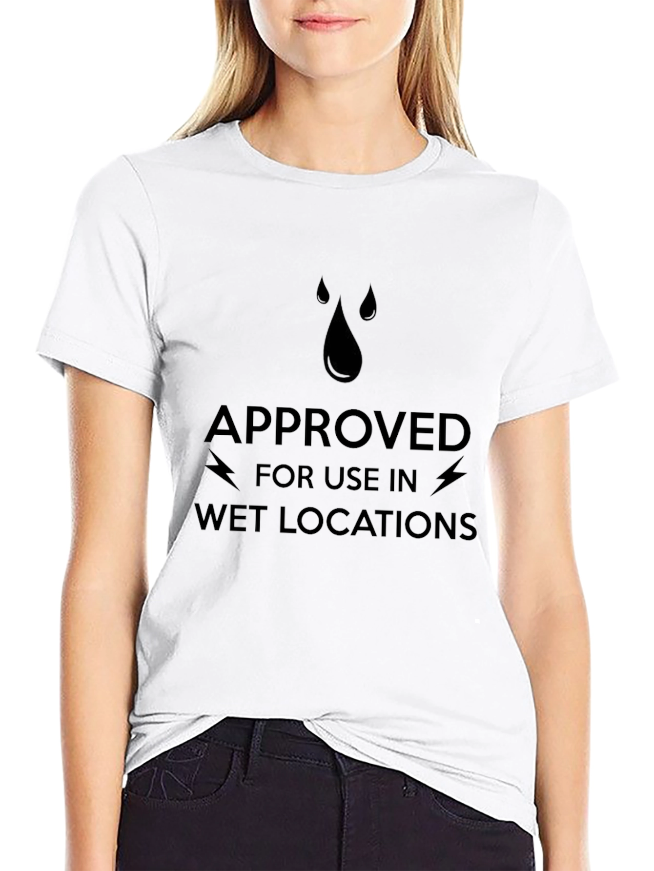 Approved for Wet Locations T-Shirt - Black