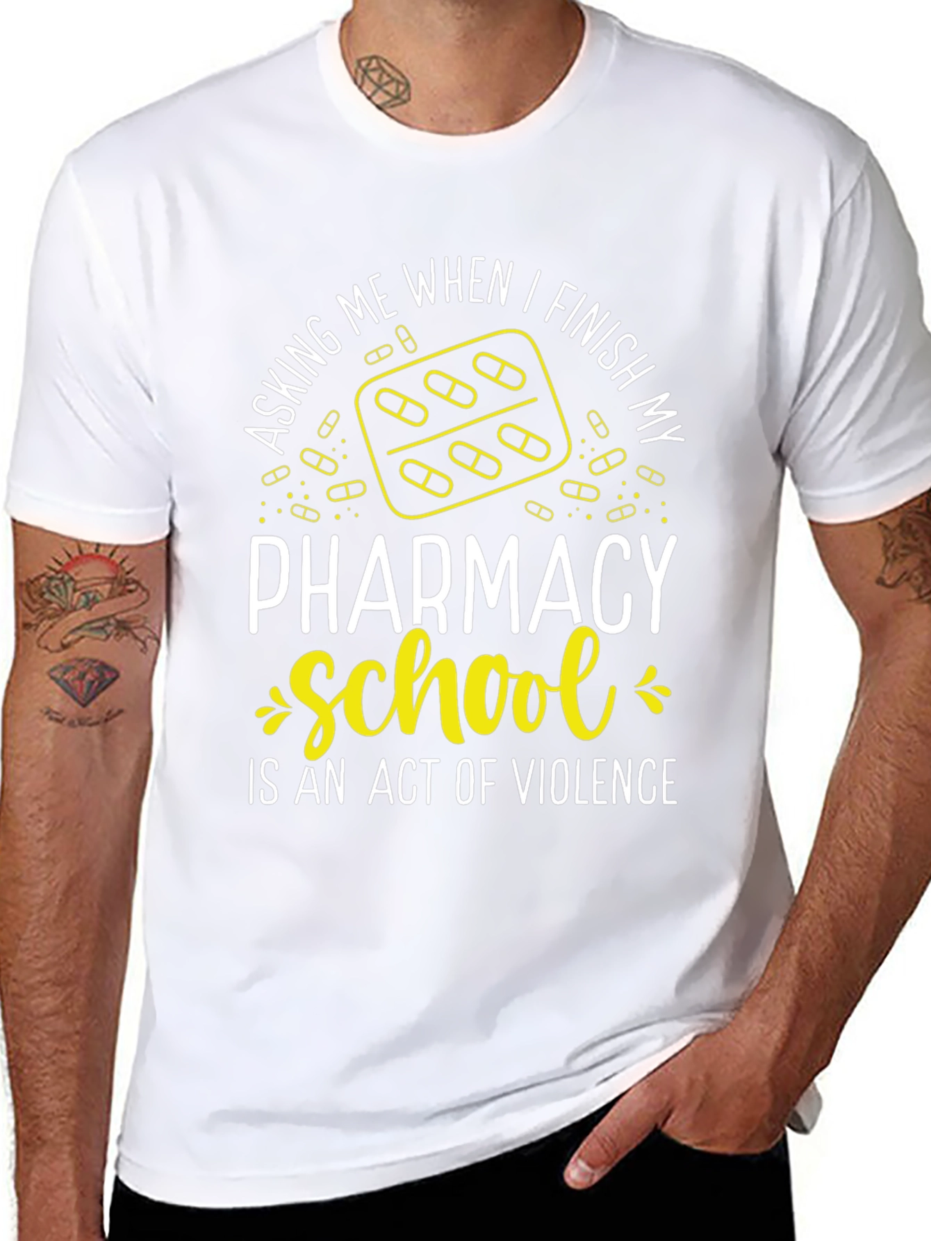 Pharmacy School Violence T-Shirt
